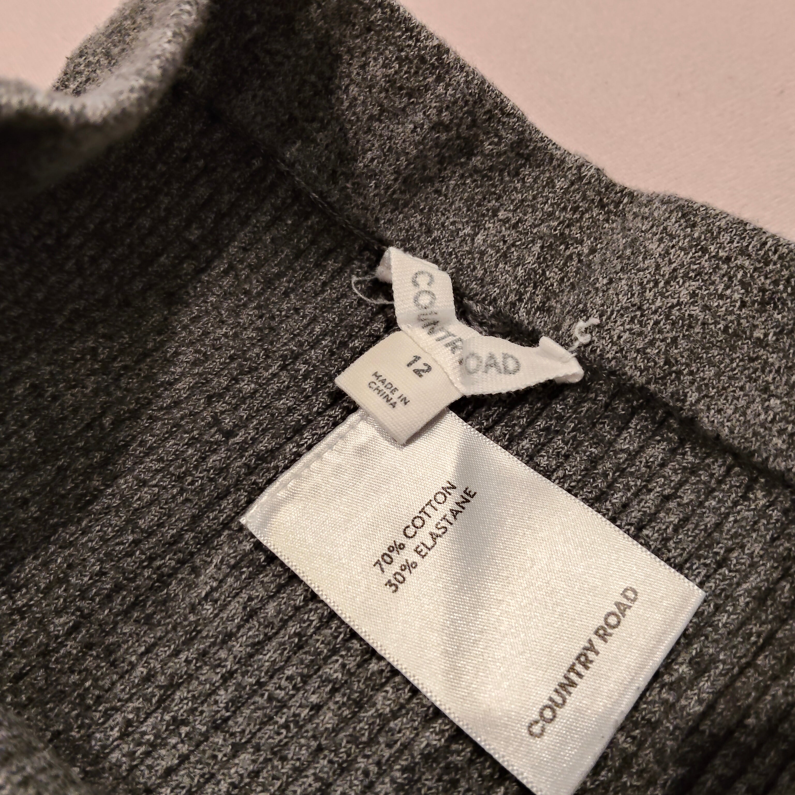 COUNTRY ROAD leggings size 12yrs girls grey