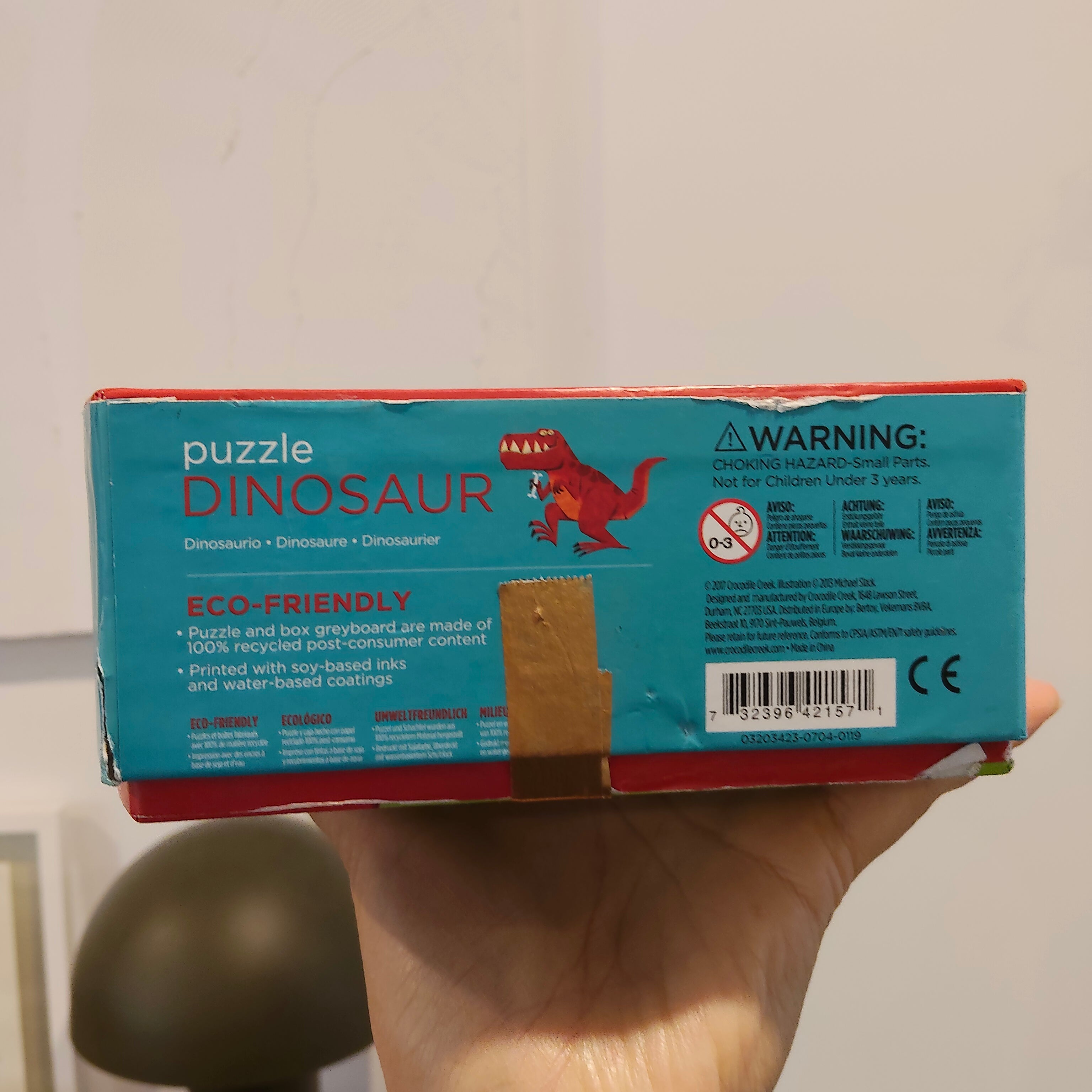 Crocodile Creek Dinosaur Puzzle 72pc toy