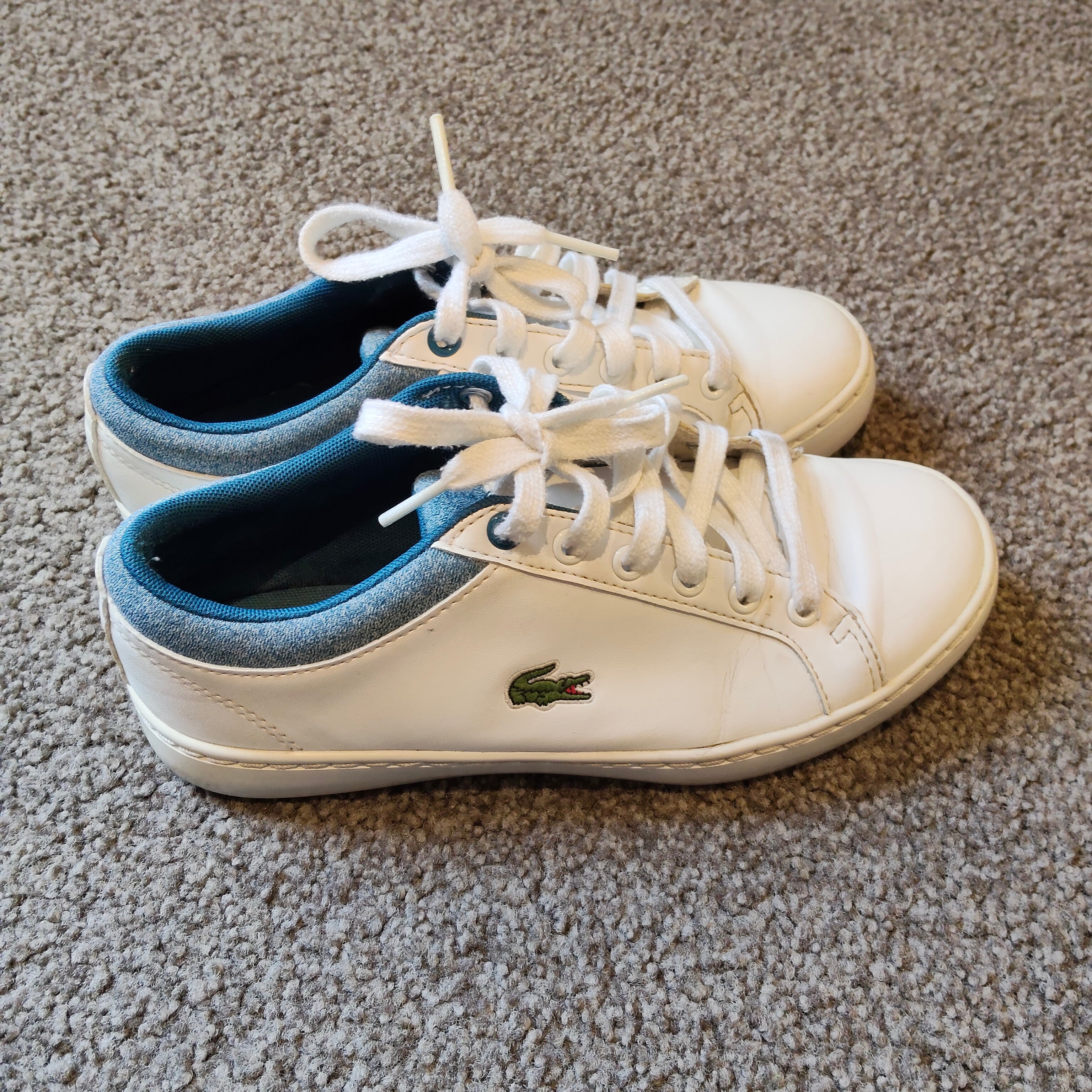 LACOSTE sneakers size 34.5 boys