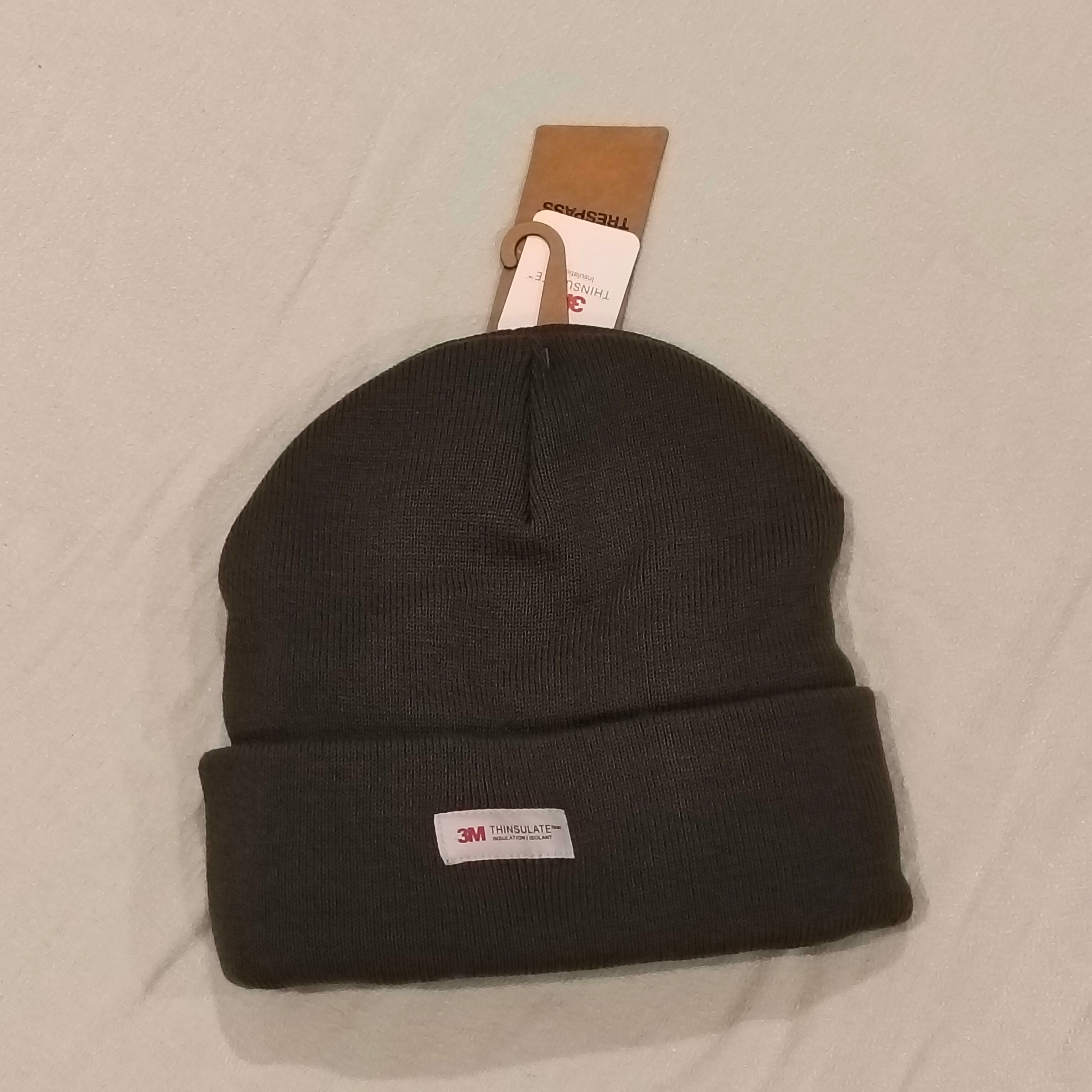 New TRESPASS beanie one size adult grey
