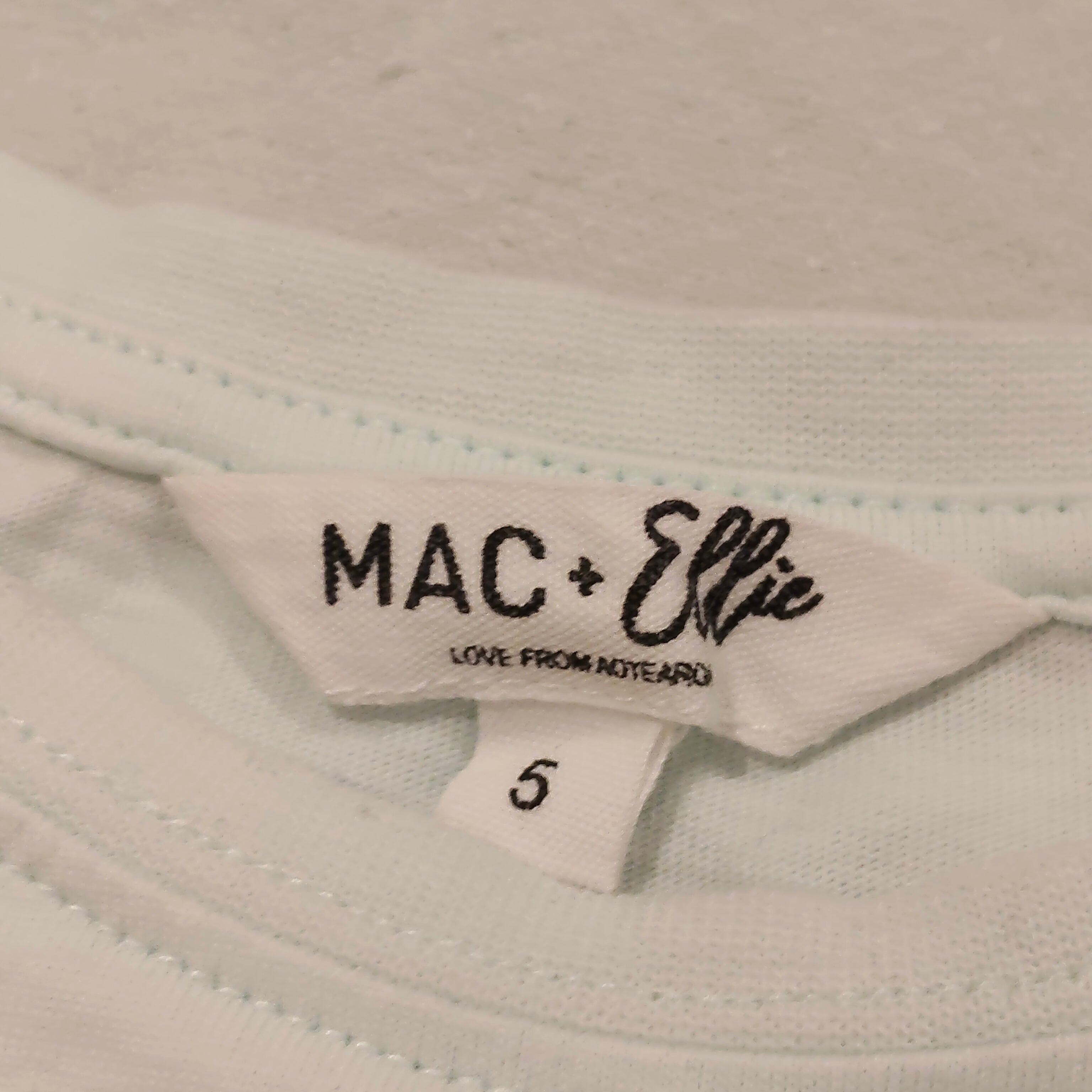 MAC + ELLIE top size 5 girls