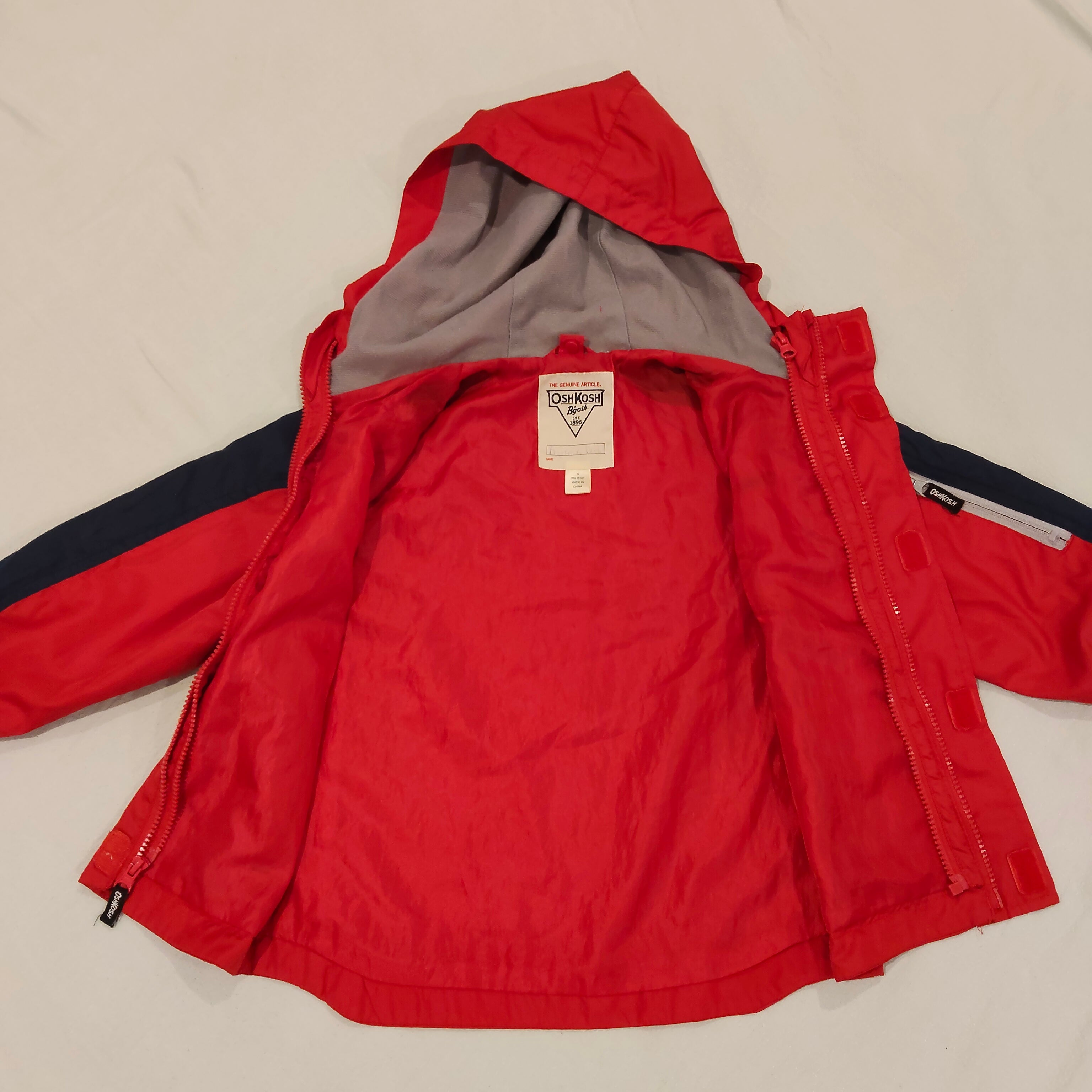 OSHKOSH jacket size 5y unisex wind-proof