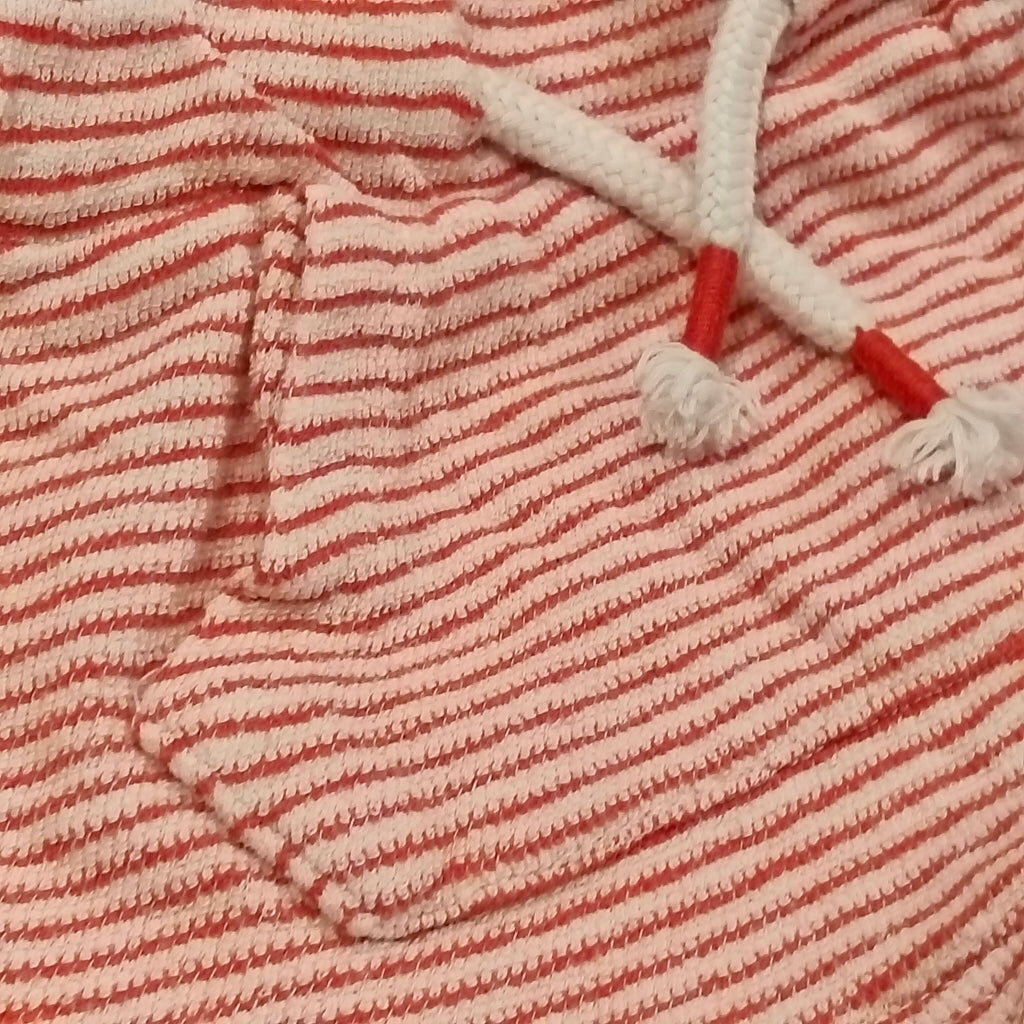 SEED shorts size 6-12m baby red stripes