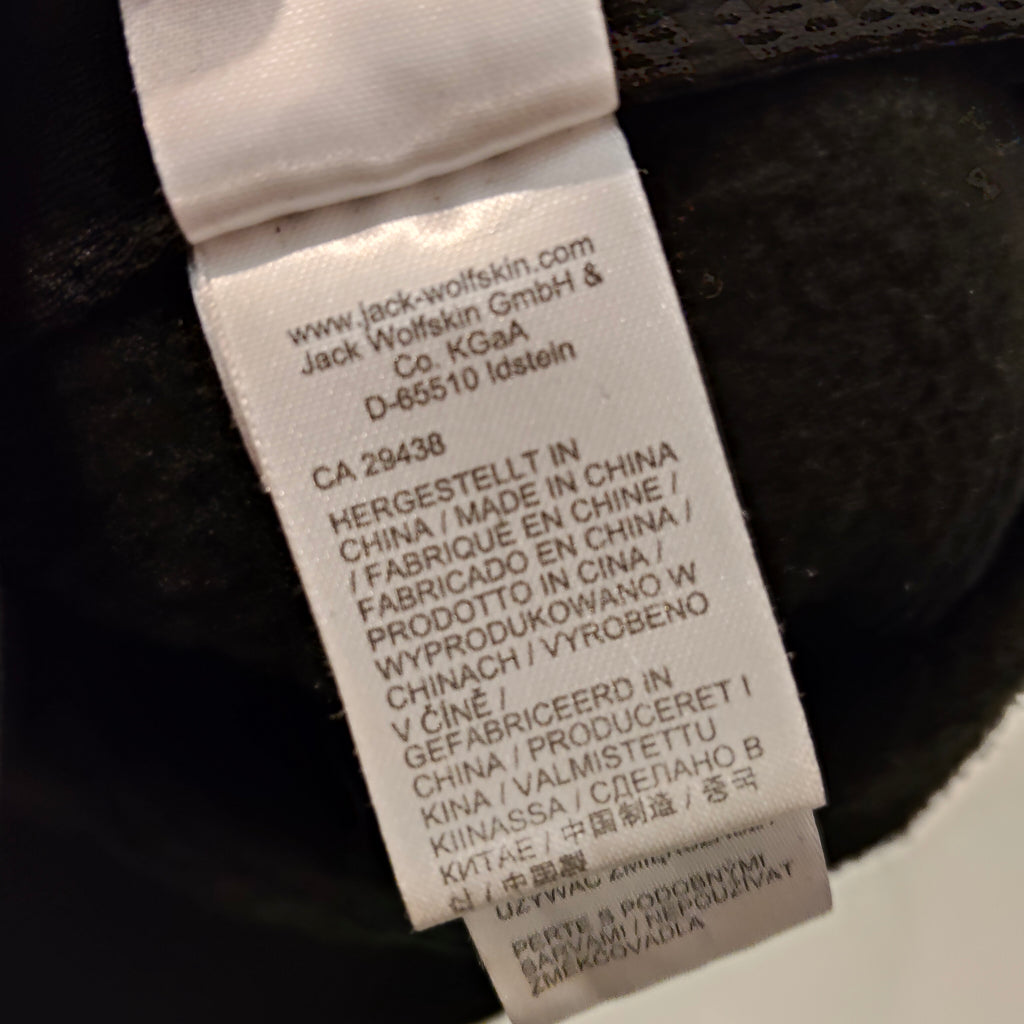 JACK WOLFSKIN fleece hat size L adult unisex