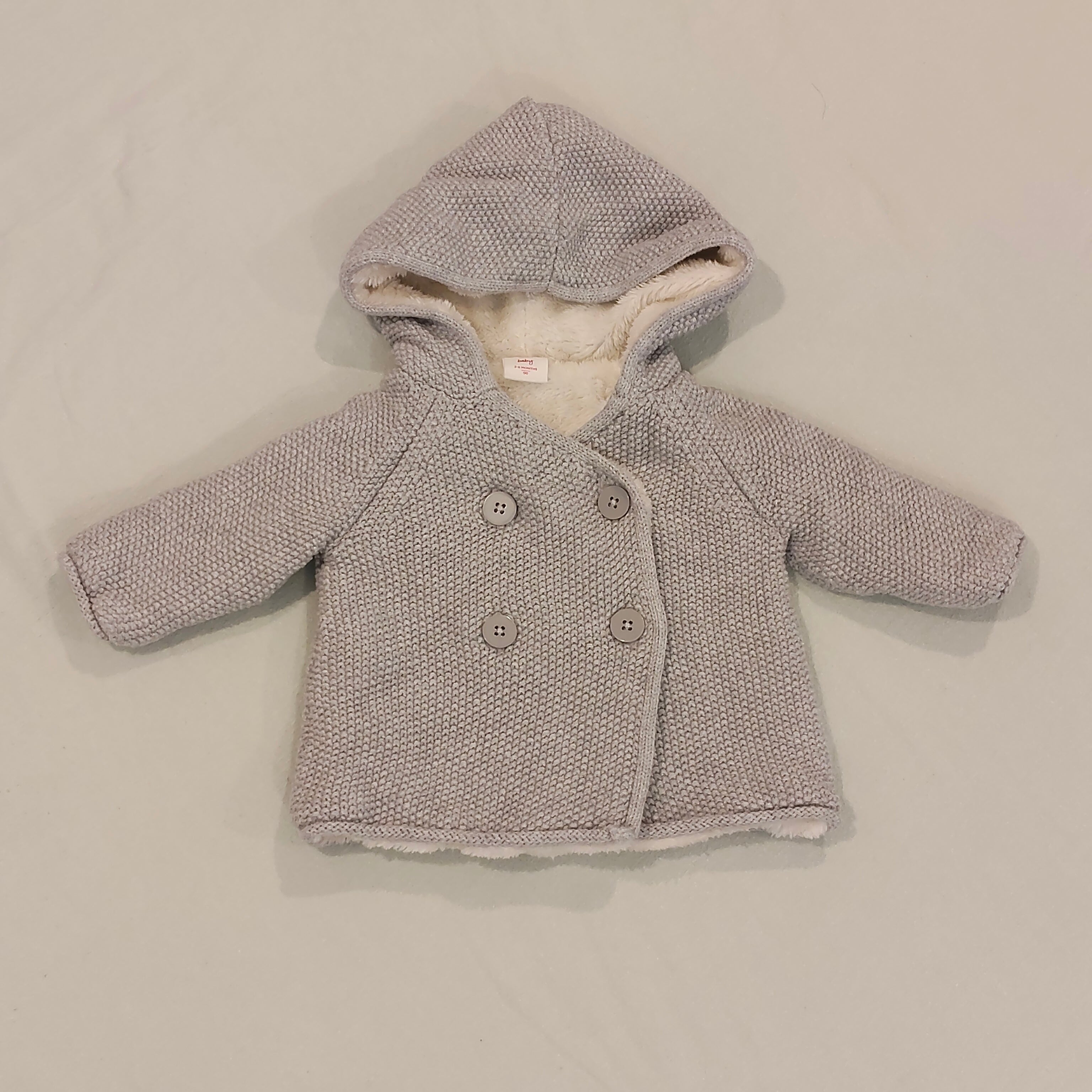 SEED size 3-6m baby hooded jacket