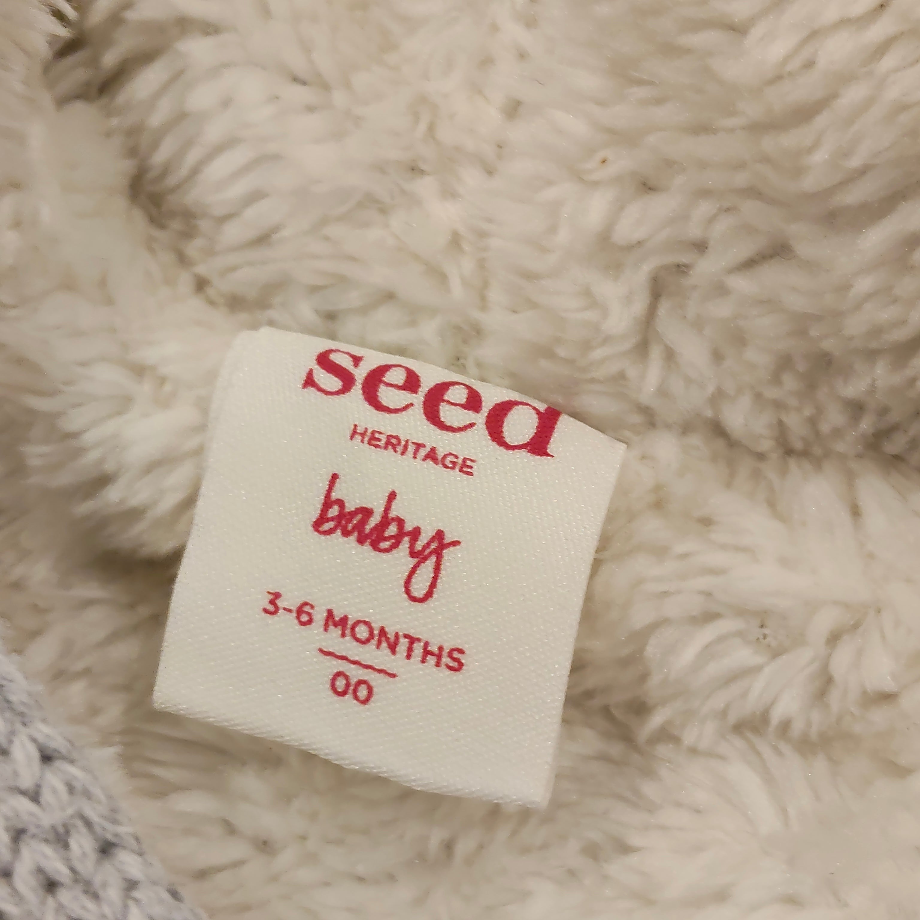 SEED size 3-6m baby hooded jacket