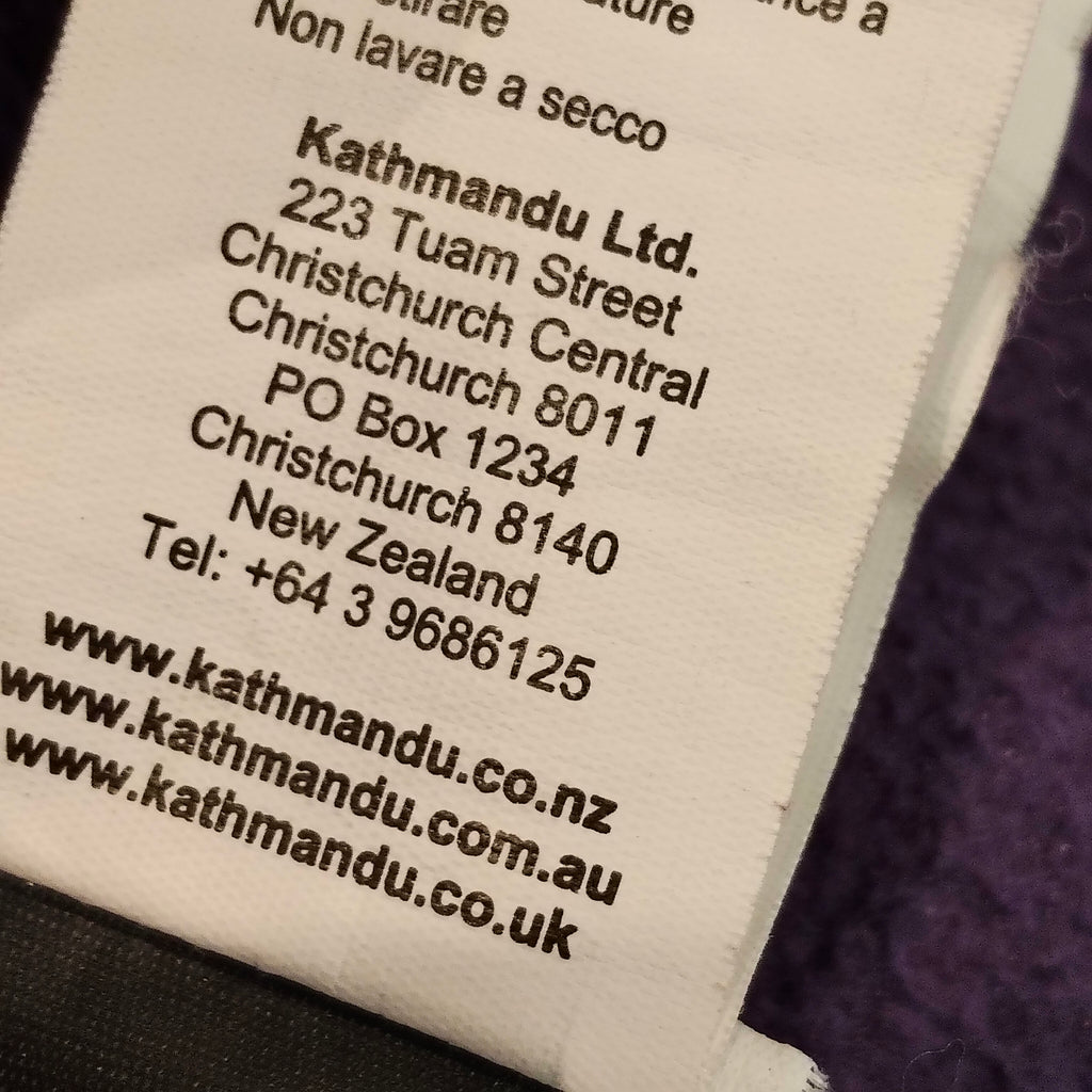KATHMANDU zip hoodie size 12yrs girls