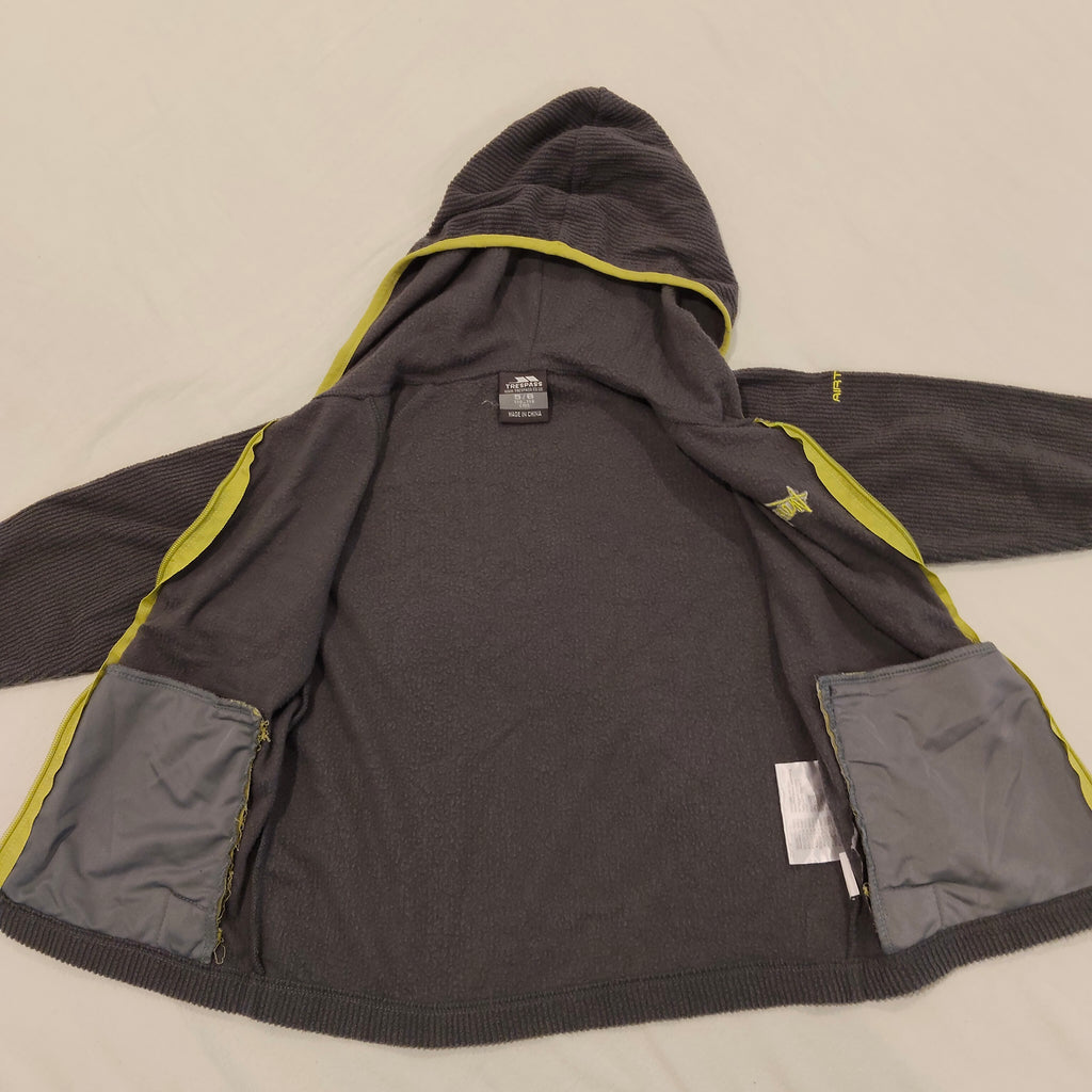 TRESPASS zip fleece hoodie size 5-6yrs boys