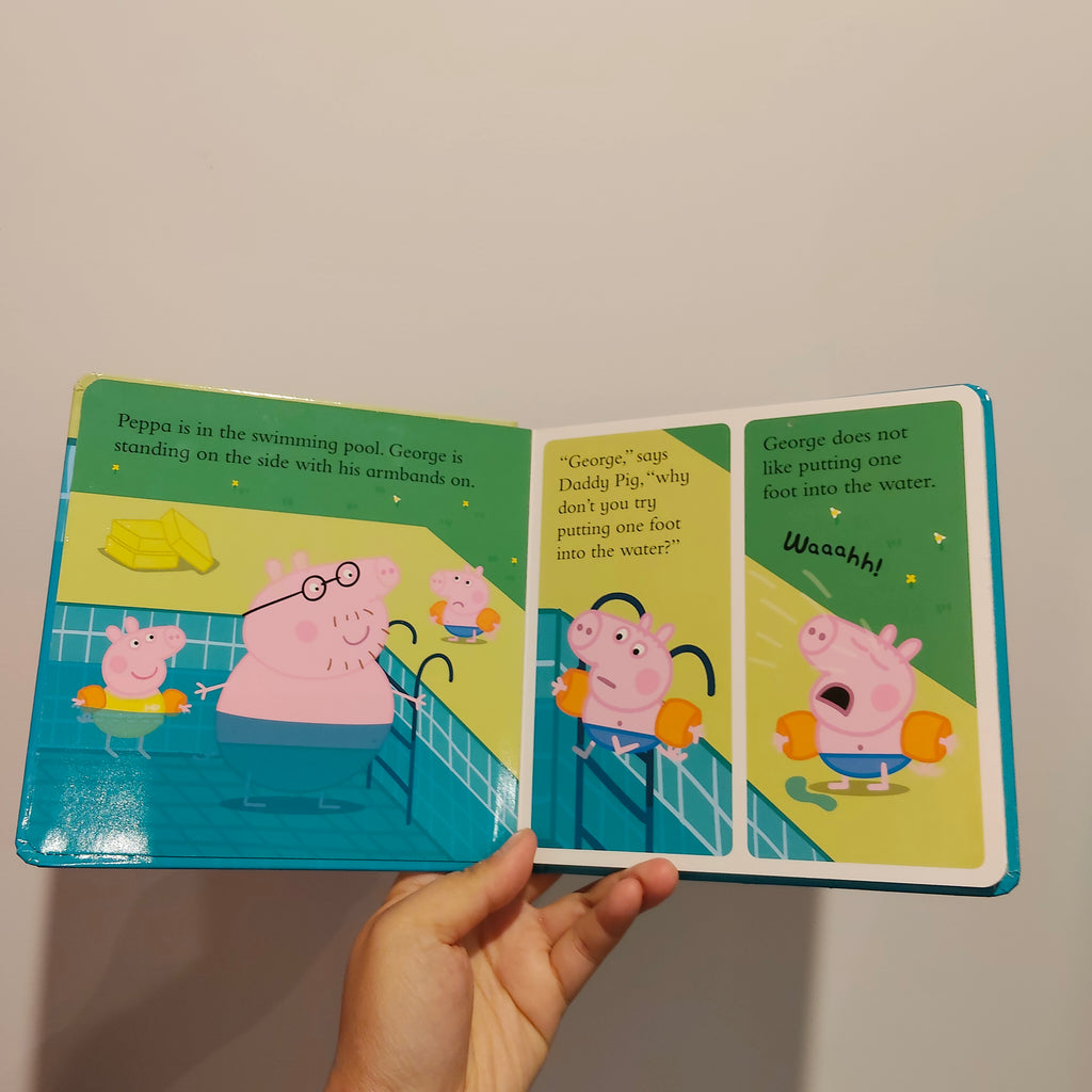 PEPPA PIG Goes Swimming Boardbook