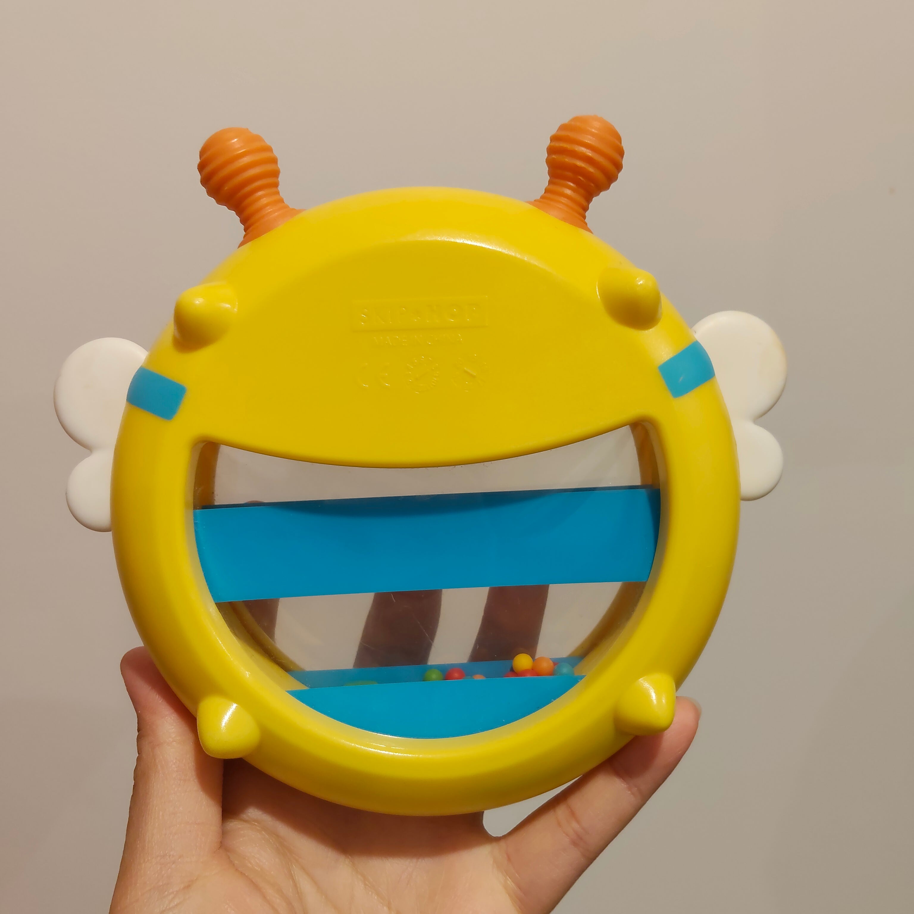 SKIP HOP musical instrument bee rattle baby toy