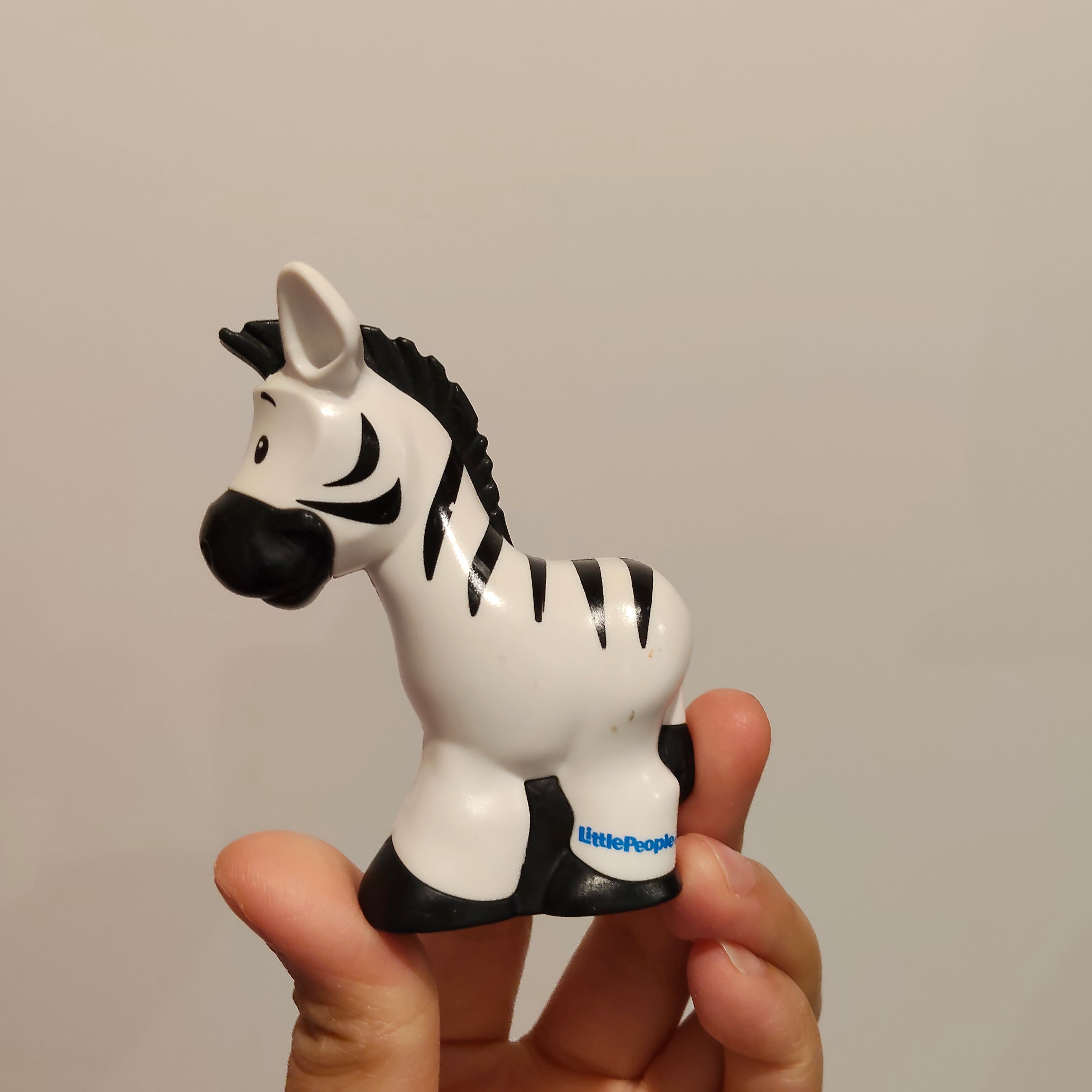 LITTLE PEOPLE Zebra figure zoo animal
