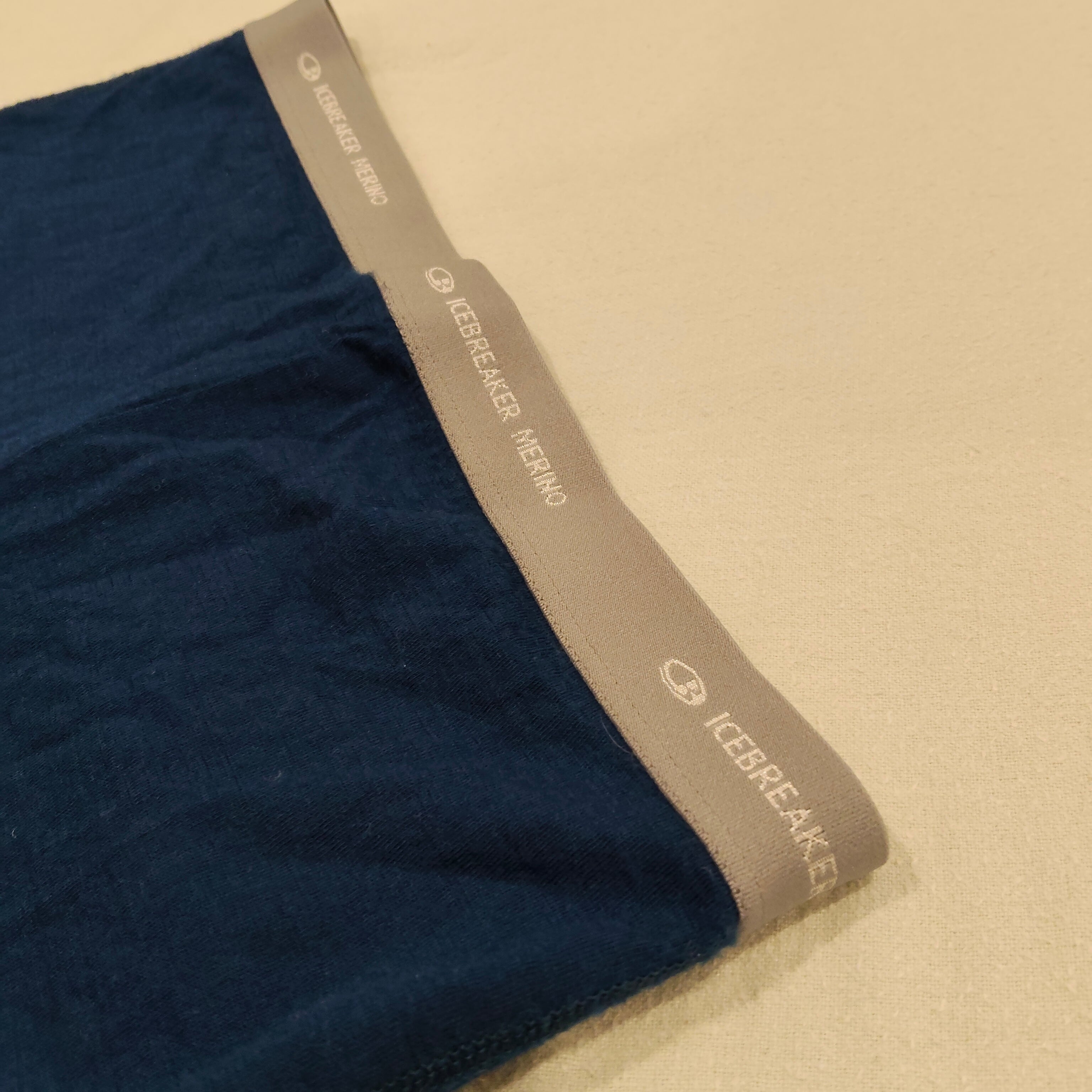 ICEBREAKER Merino leggings size 11-12yrs unisex kids navy light weight