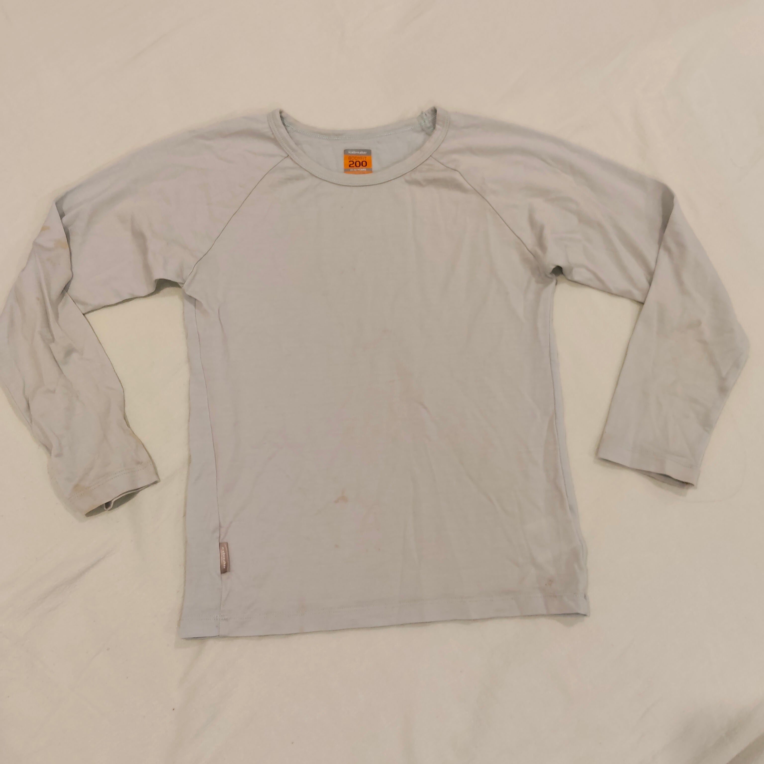 ICEBREAKER Merino top size 11-12yrs unisex kids long sleeve bodyfit
