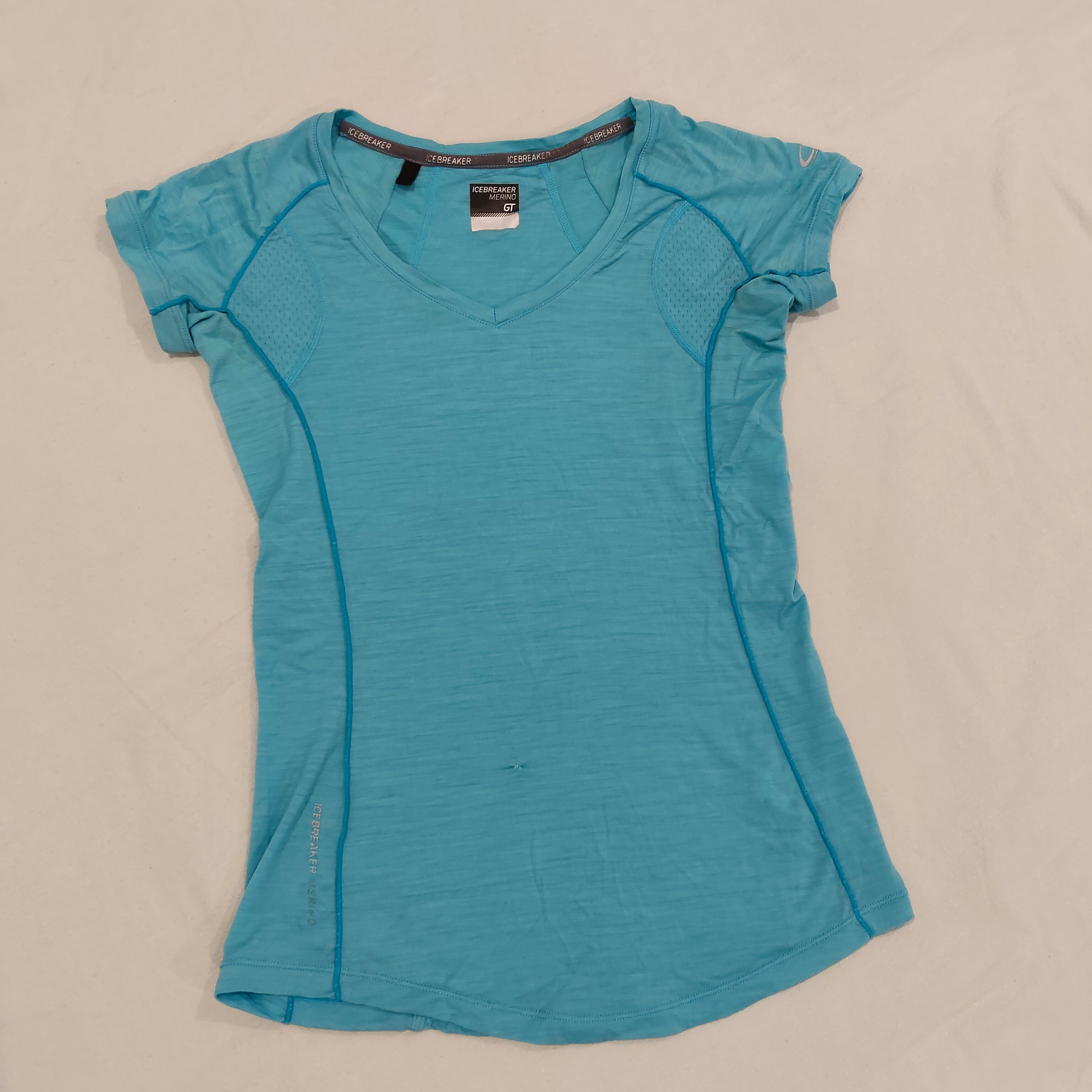 ICEBREAKER Merino top size XS Womens short sleeve