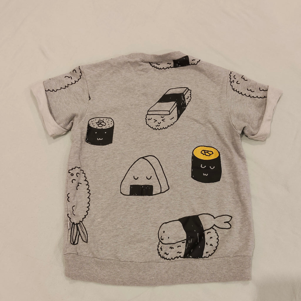 MINTI top size 10yrs girls sushi short sleeve