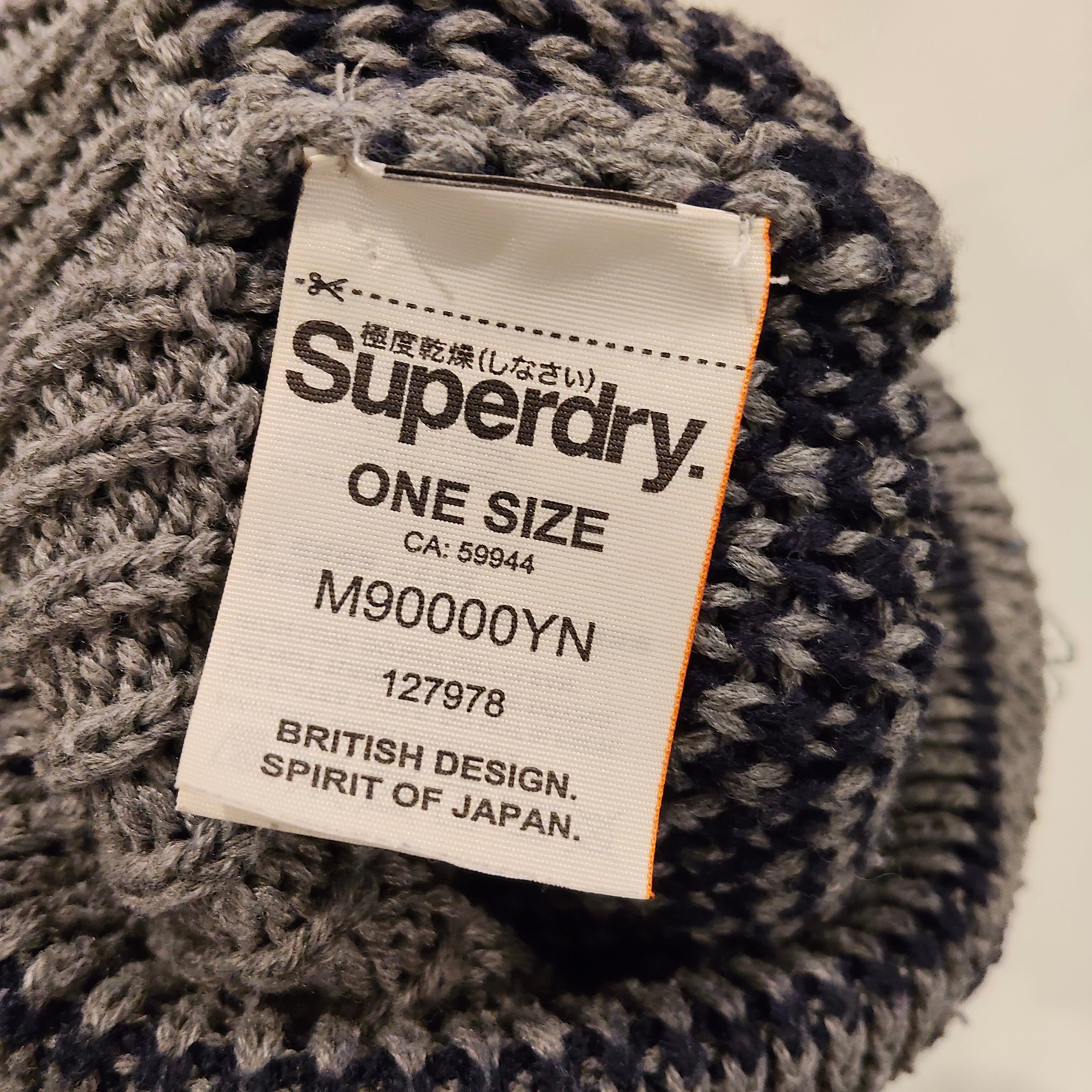 SUPERDRY beanie pom pom onesize adult