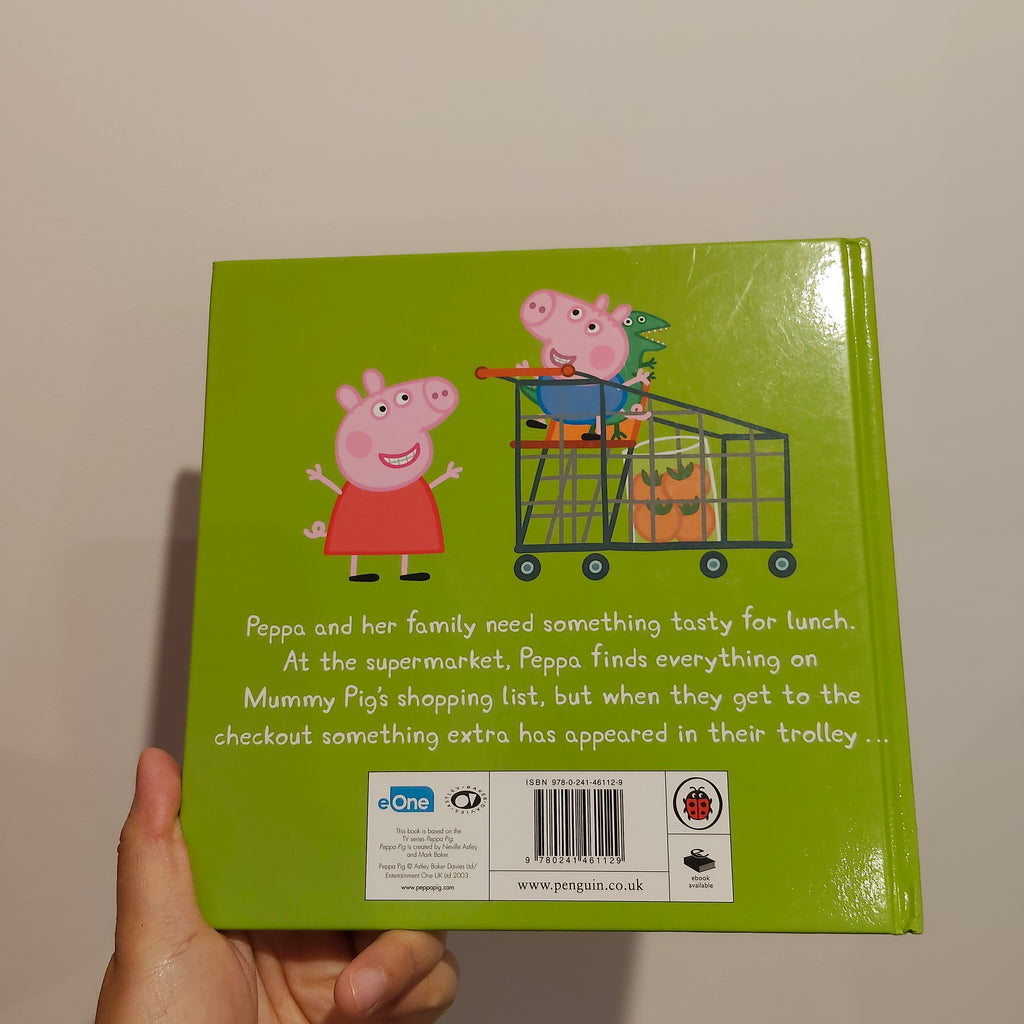 PEPPA PIG Let's go shopping Hardcover Book