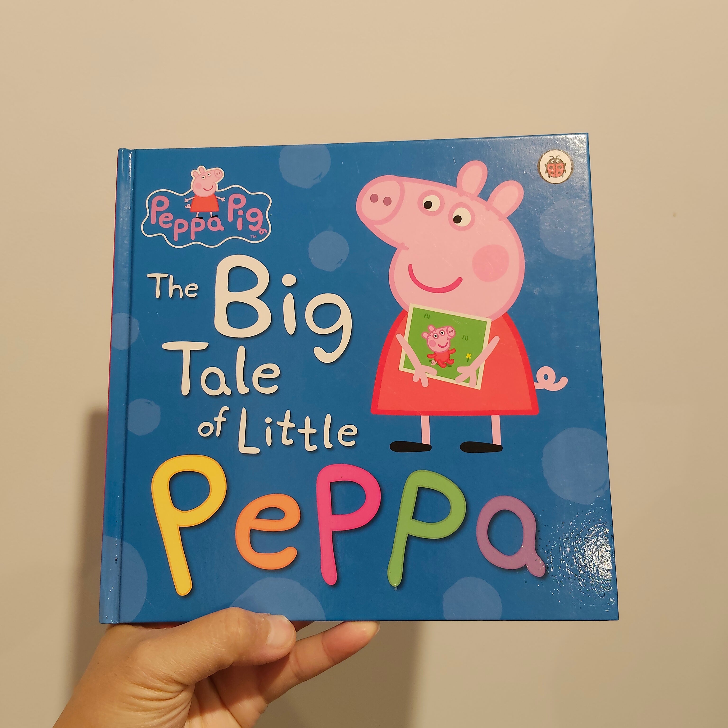 PEPPA PIG The Big Tale of Little Peppa Hardcover Book