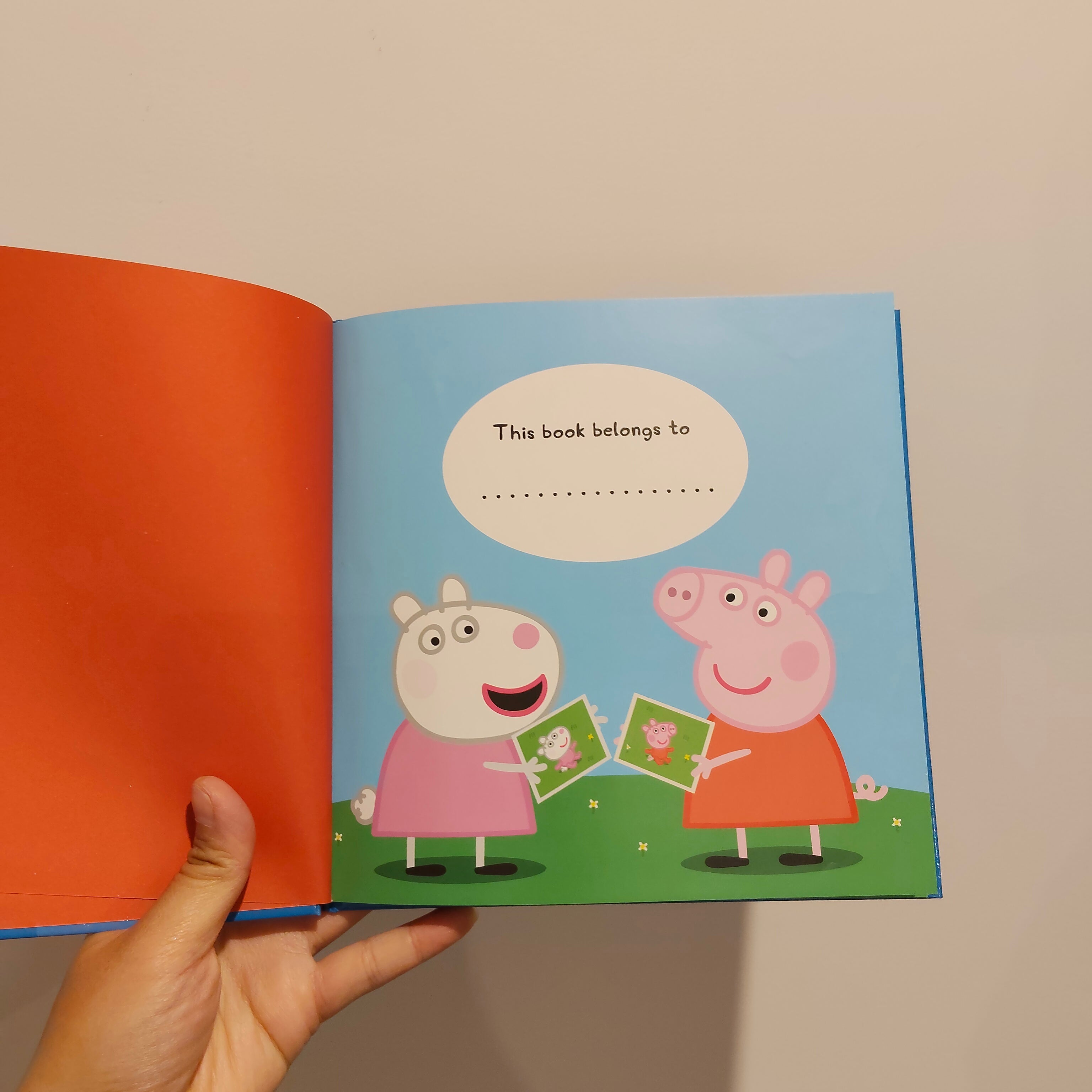 PEPPA PIG The Big Tale of Little Peppa Hardcover Book