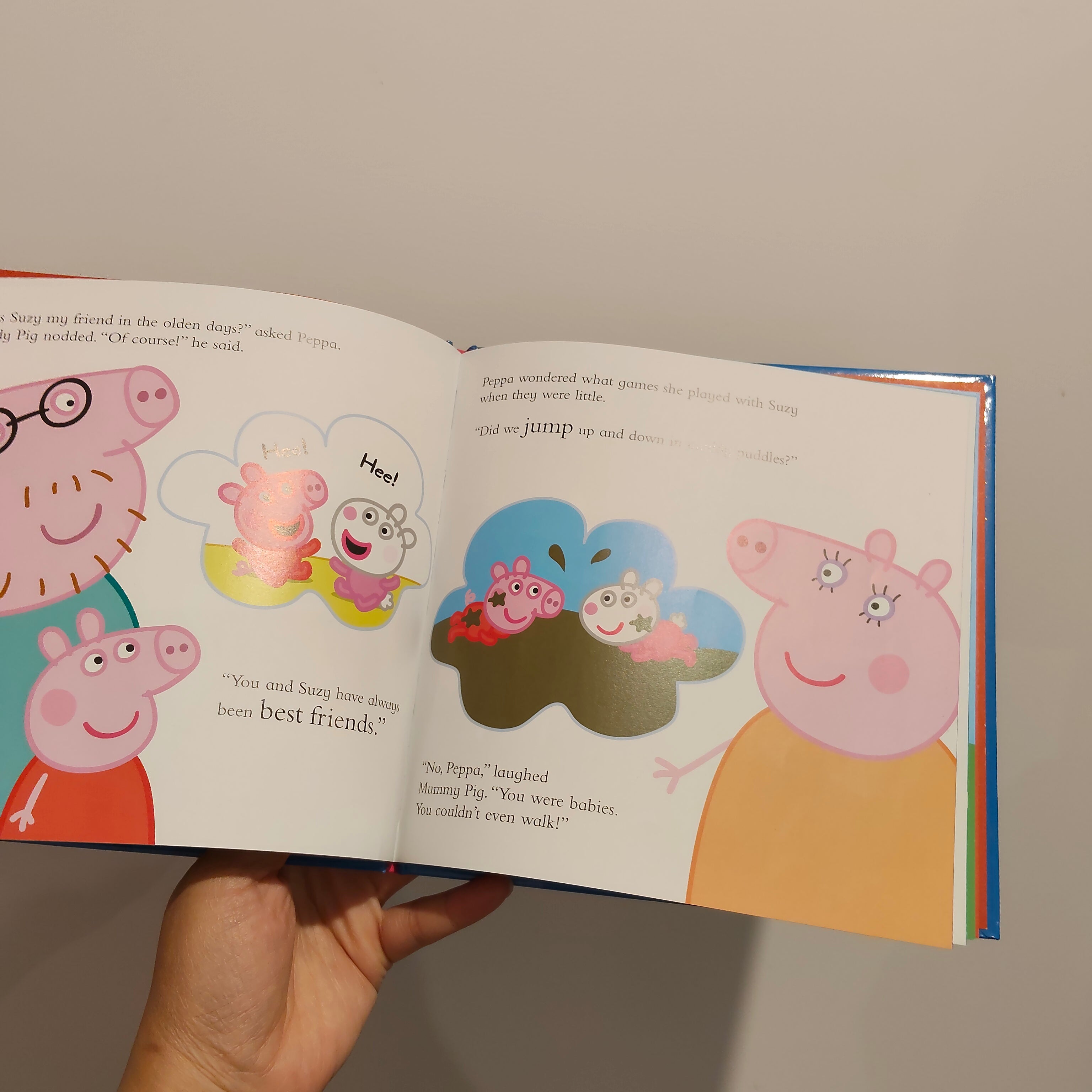 PEPPA PIG The Big Tale of Little Peppa Hardcover Book