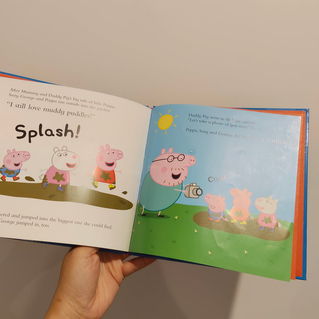 PEPPA PIG The Big Tale of Little Peppa Hardcover Book