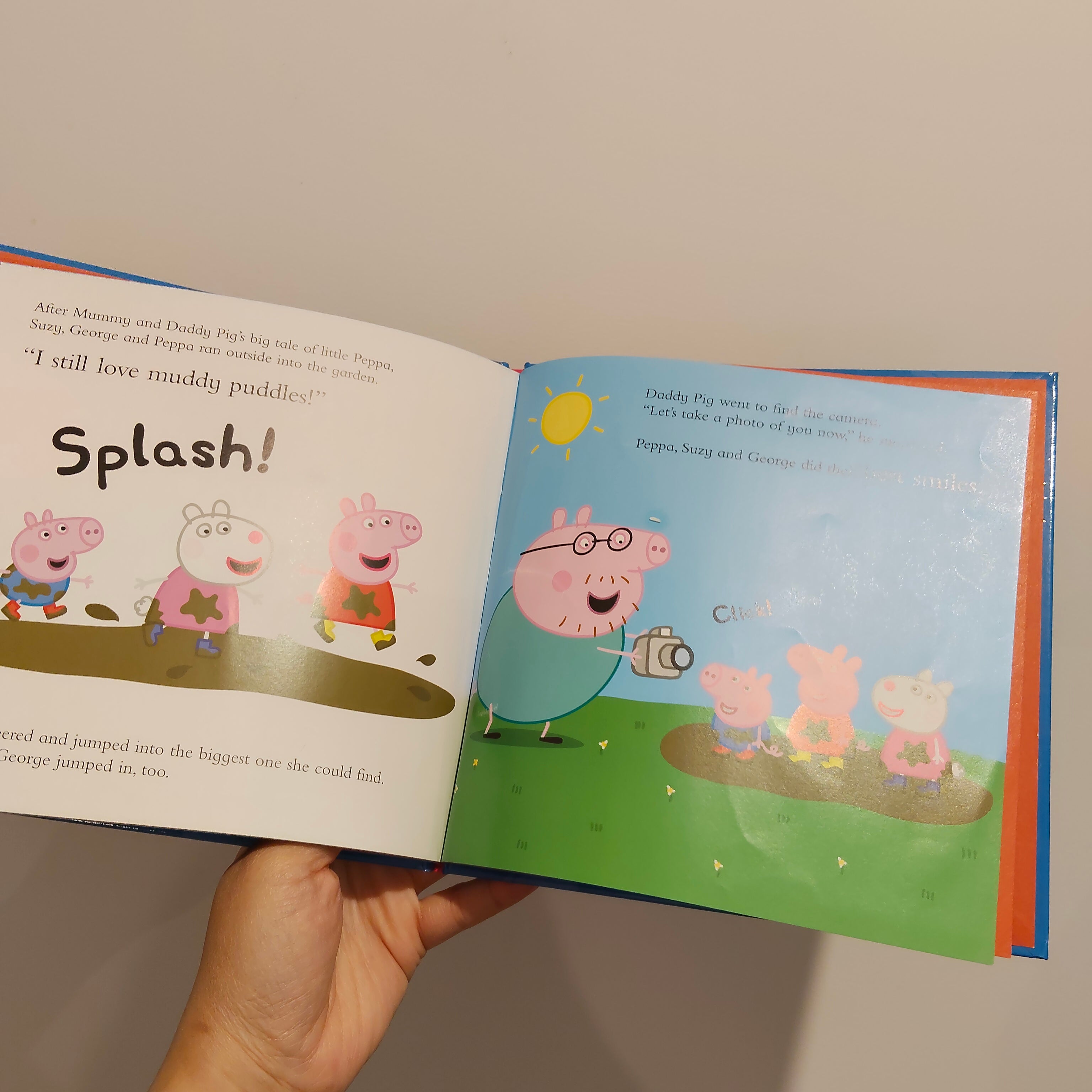 PEPPA PIG The Big Tale of Little Peppa Hardcover Book