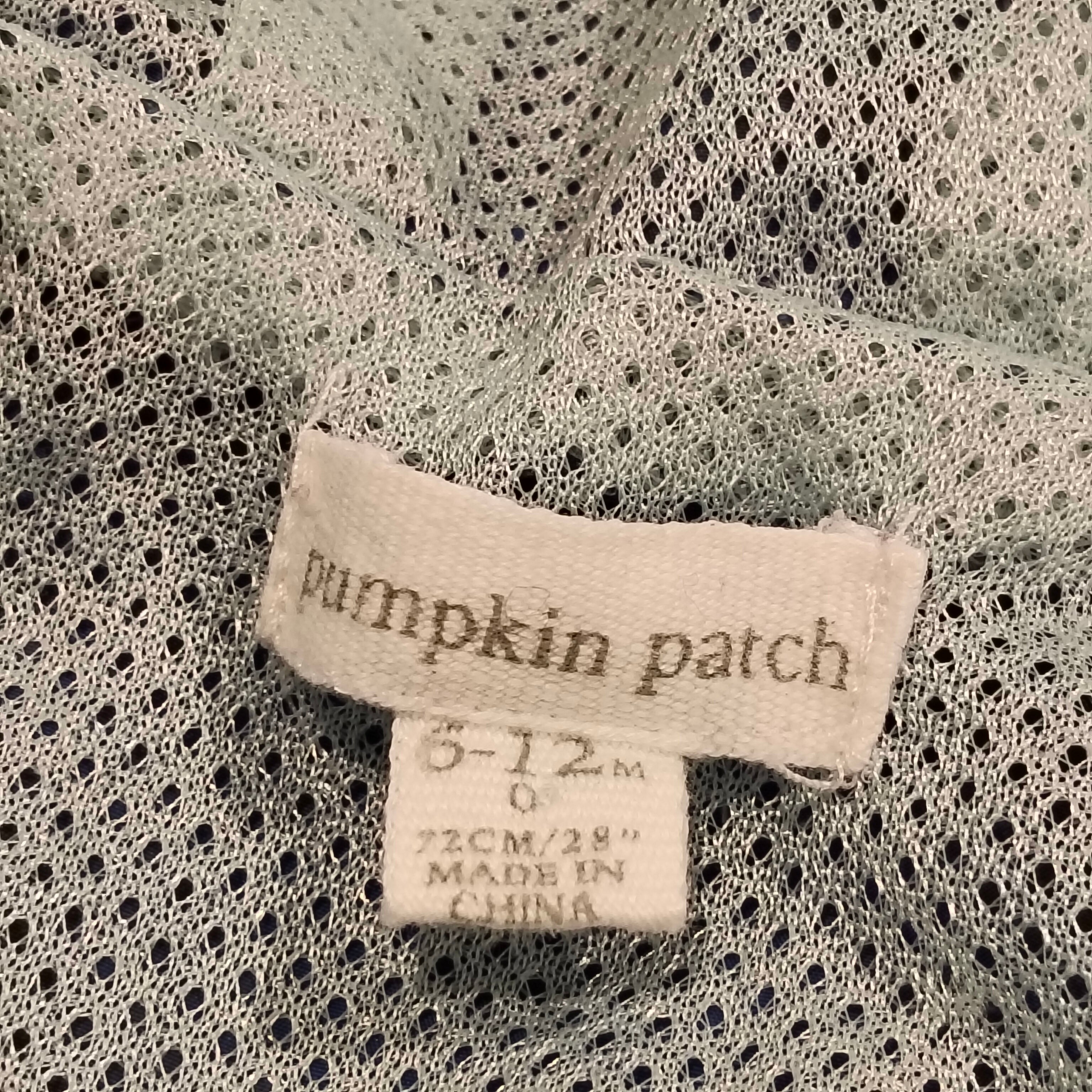 PUMPKIN PATCH jacket size 6-12m baby wind-proof