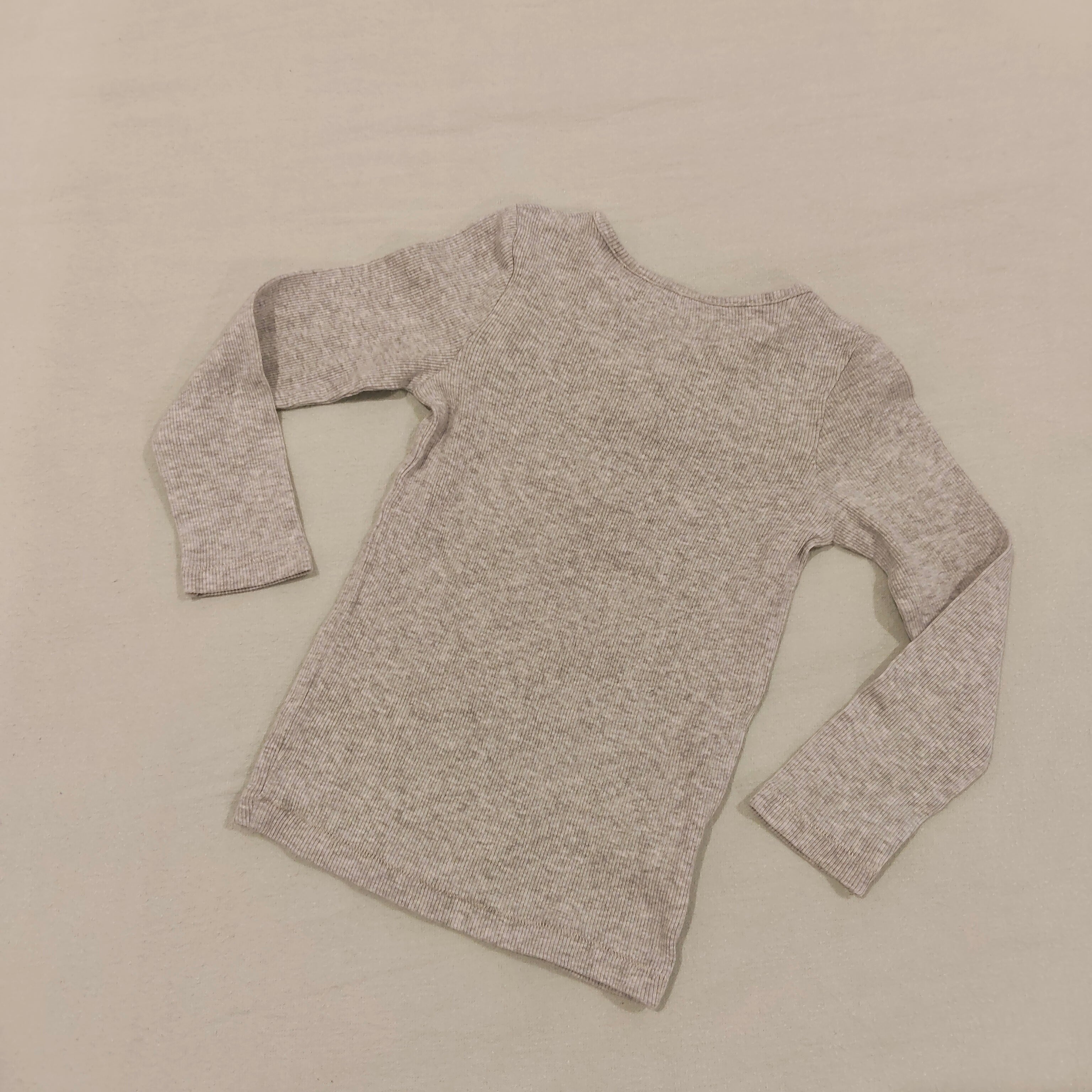 COUNTRY ROAD top size 12-18m baby grey long sleeve