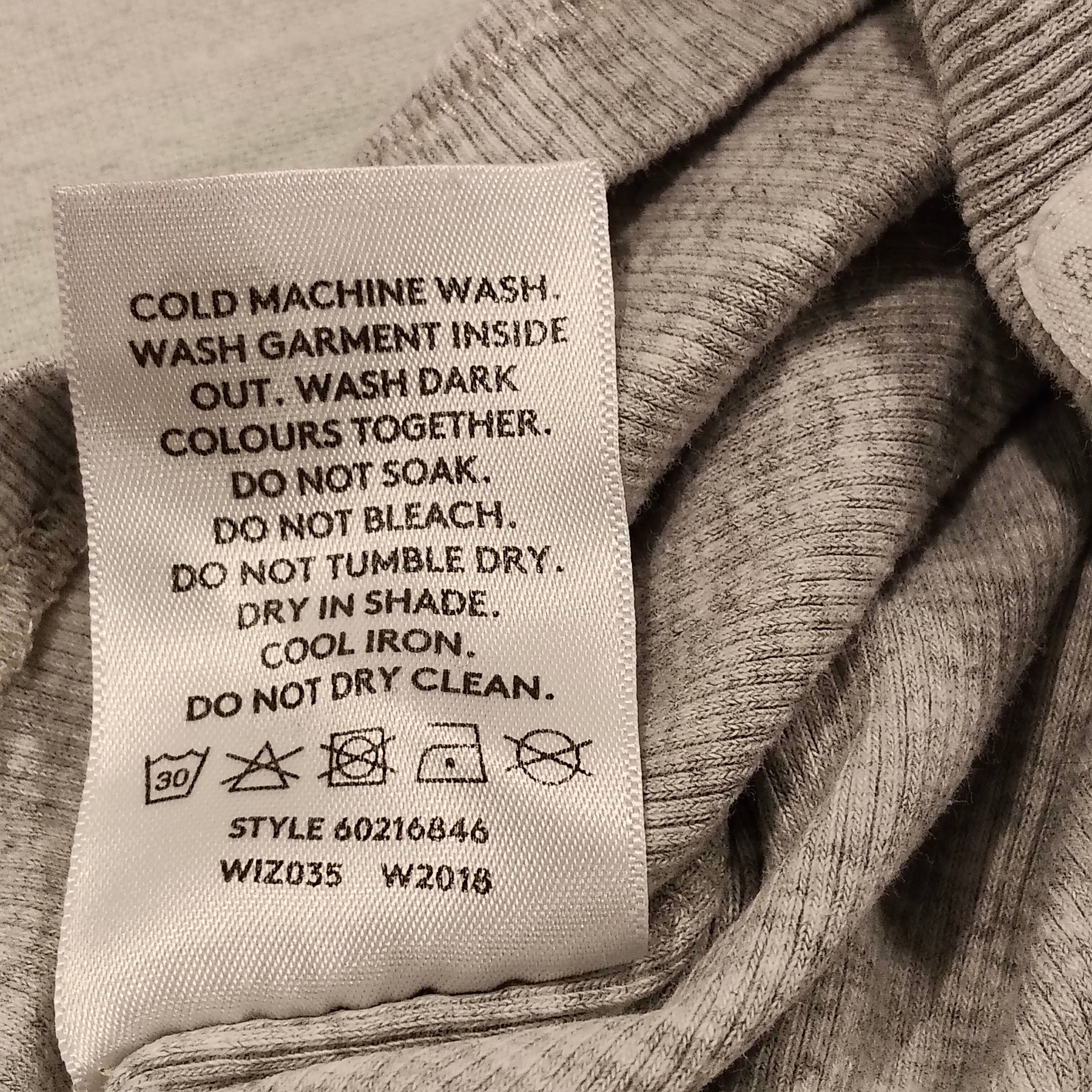 COUNTRY ROAD top size 12-18m baby grey long sleeve