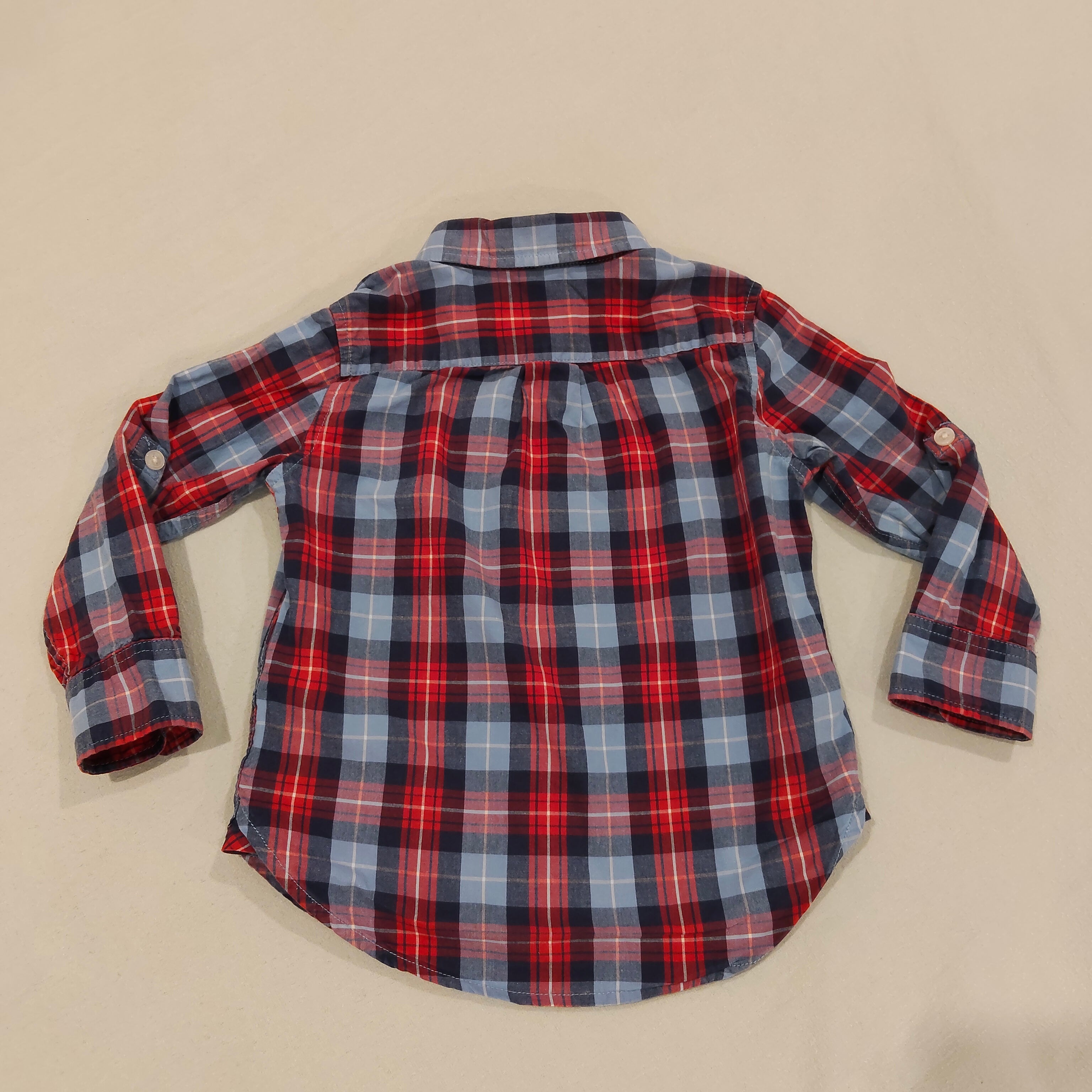 GAP shirt size 3yrs boys checkered long sleeve