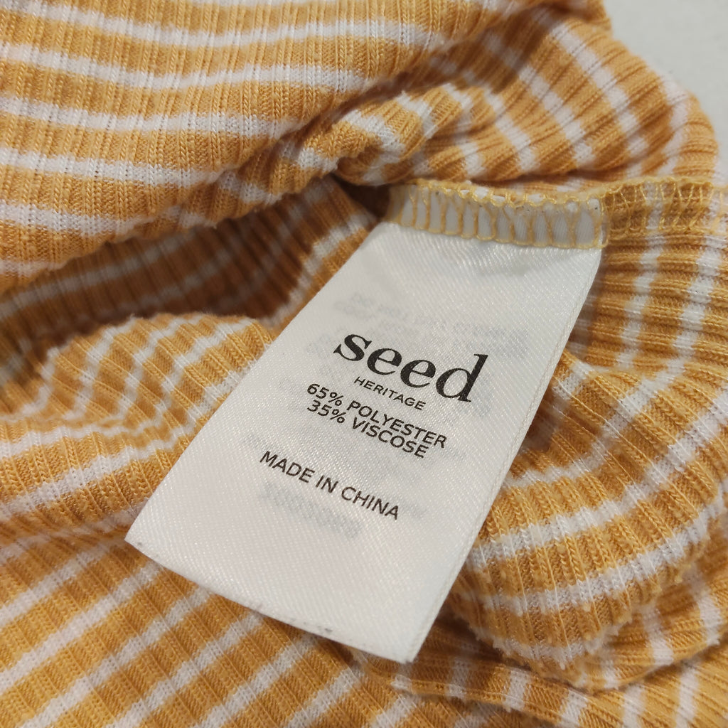 SEED TEEN top size 8yrs girls short sleeve