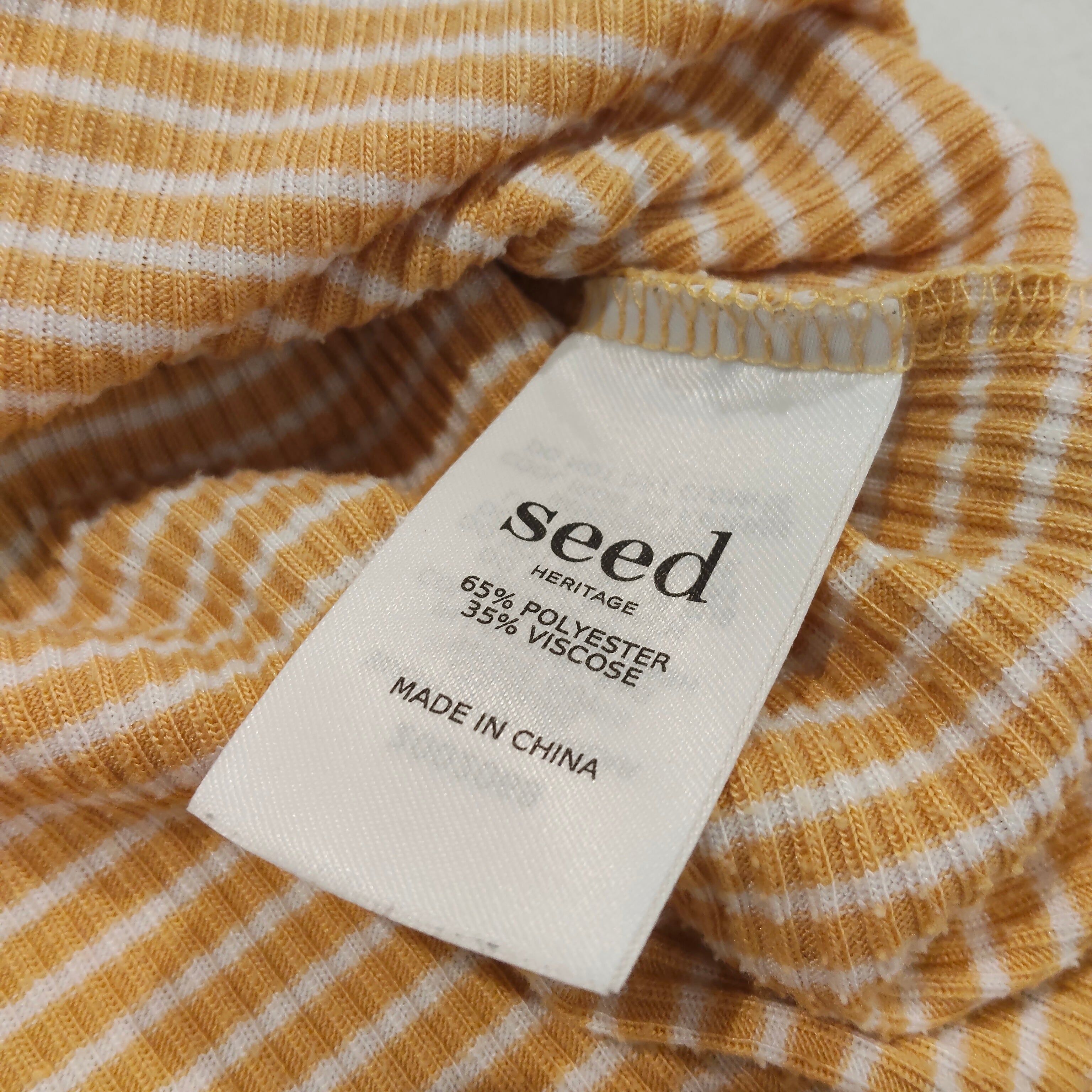 SEED TEEN top size 8yrs girls short sleeve