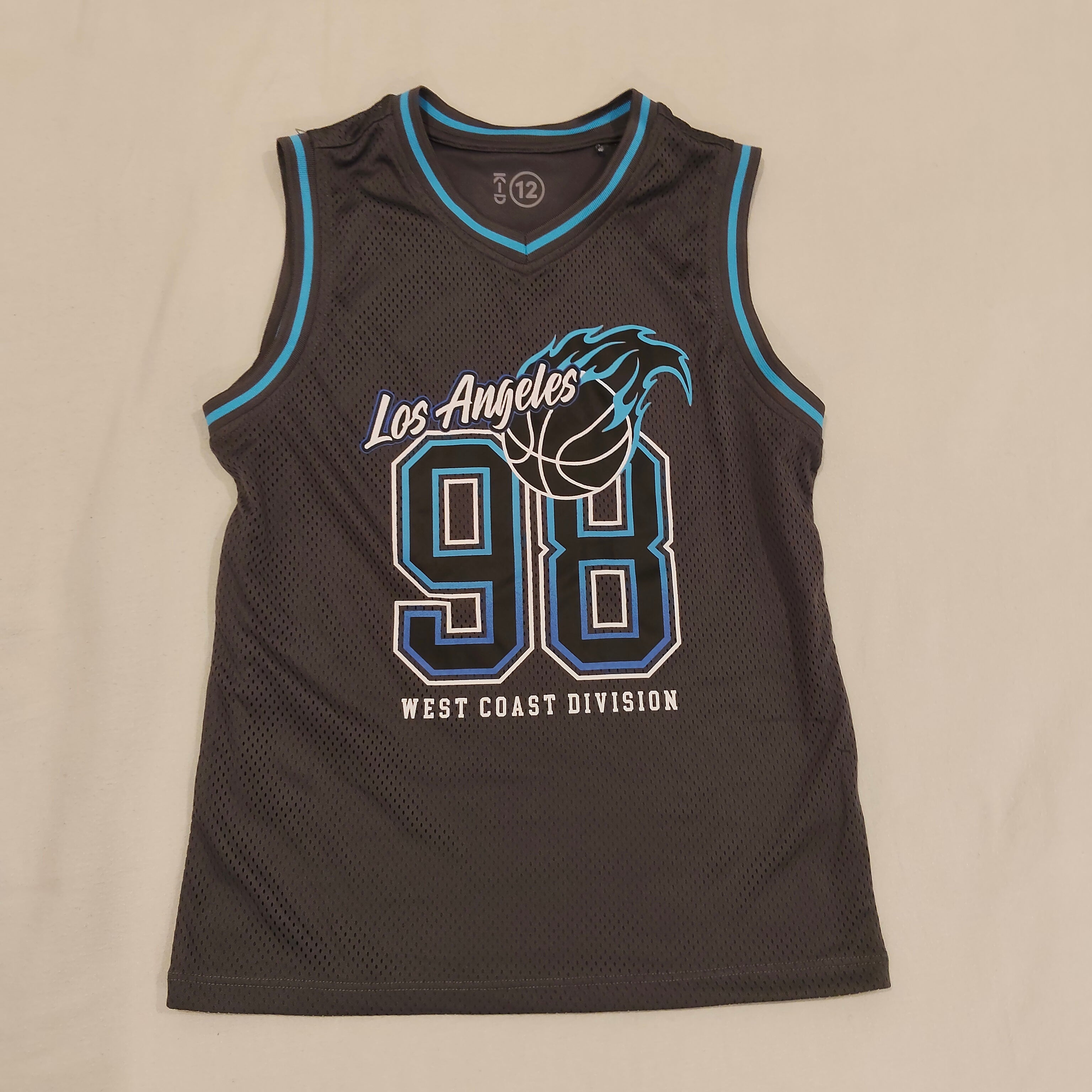 LOS ANGELES tank top size 12yrs boys Basketball