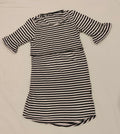 ADDISON Breastfeeding Dress size 12 Womens stripes maternity