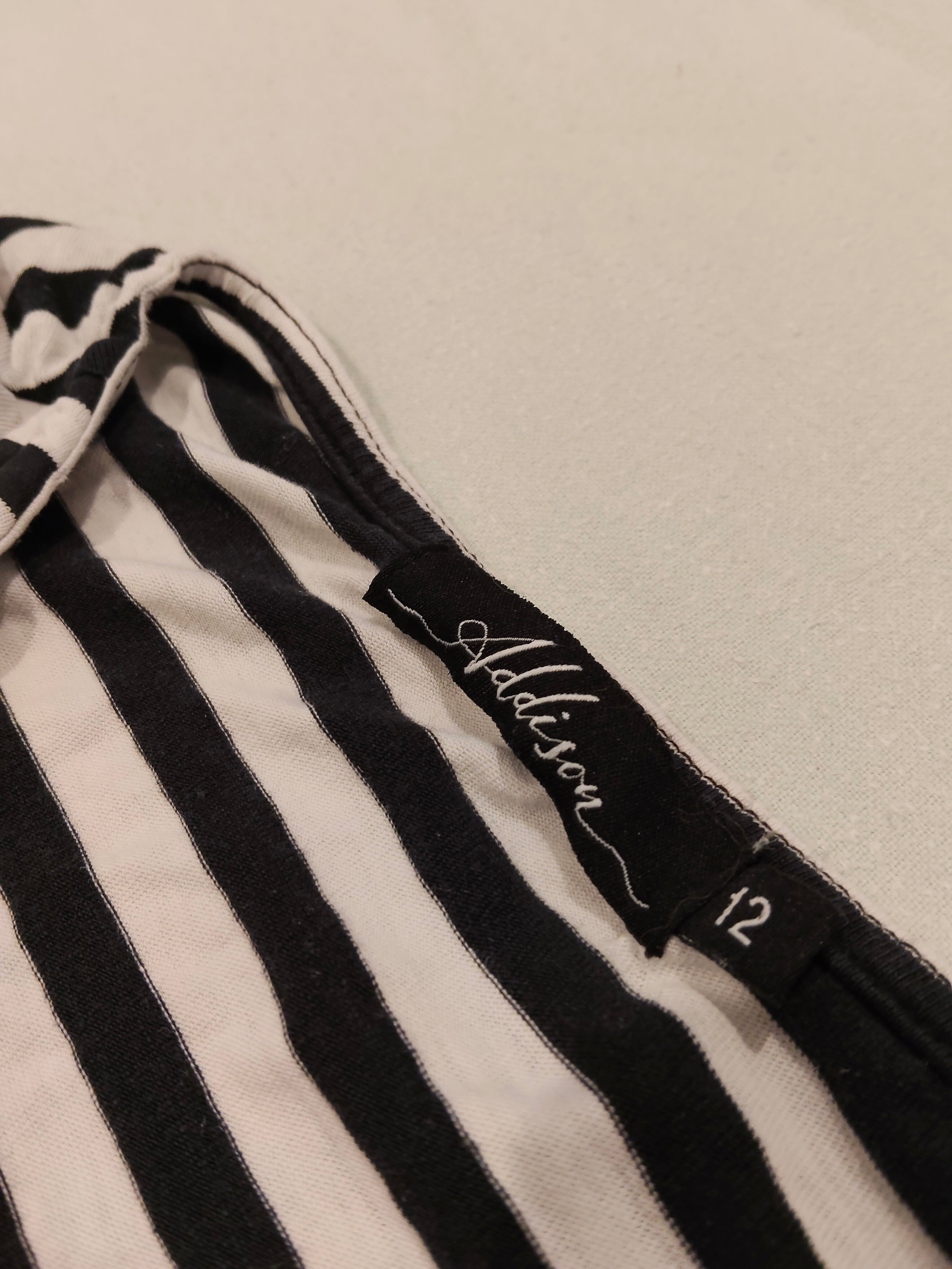 ADDISON Breastfeeding Dress size 12 Womens stripes maternity