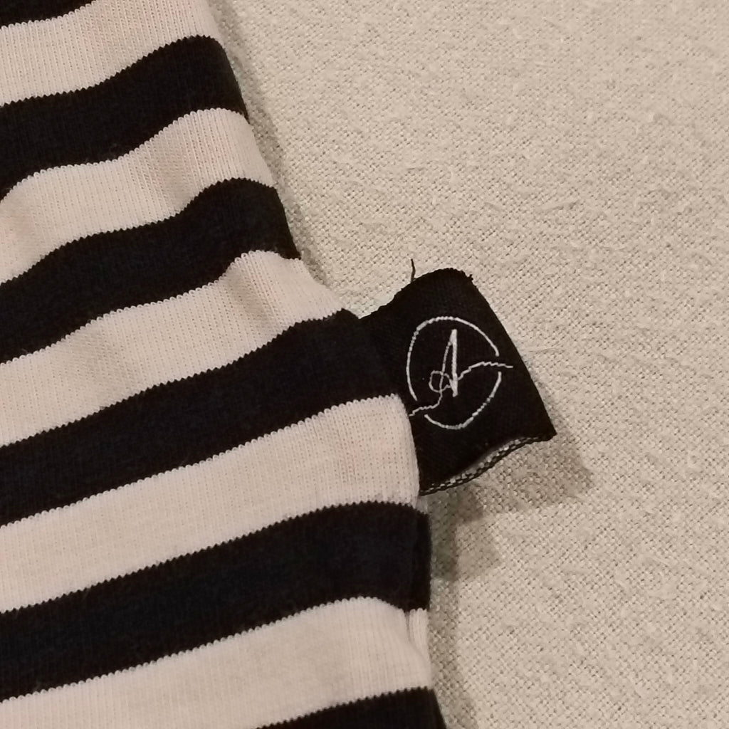 ADDISON Breastfeeding Dress size 12 Womens stripes maternity