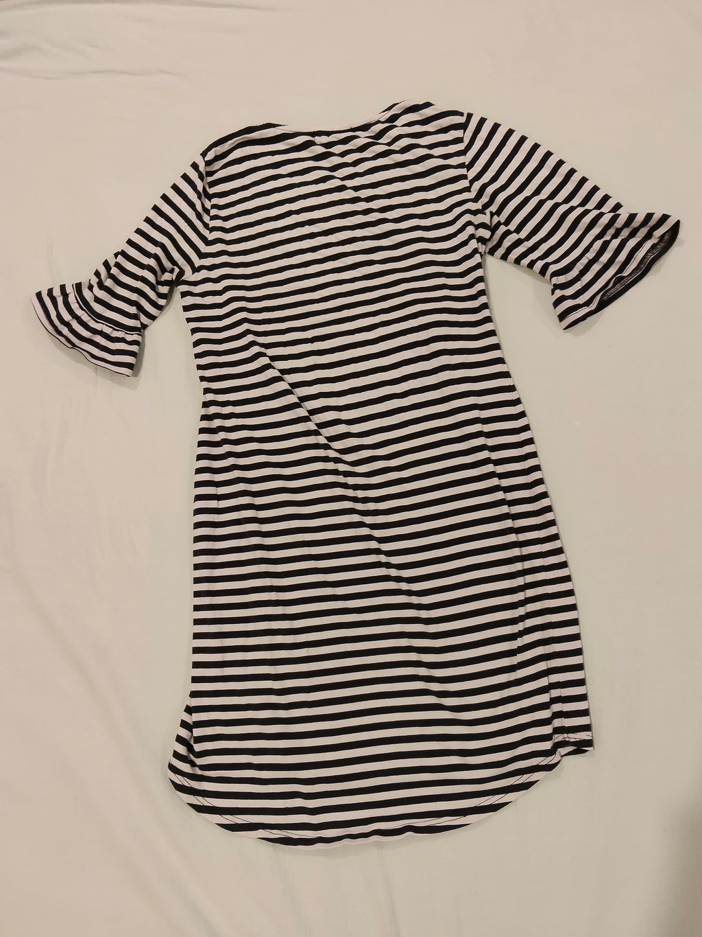 ADDISON Breastfeeding Dress size 12 Womens stripes maternity