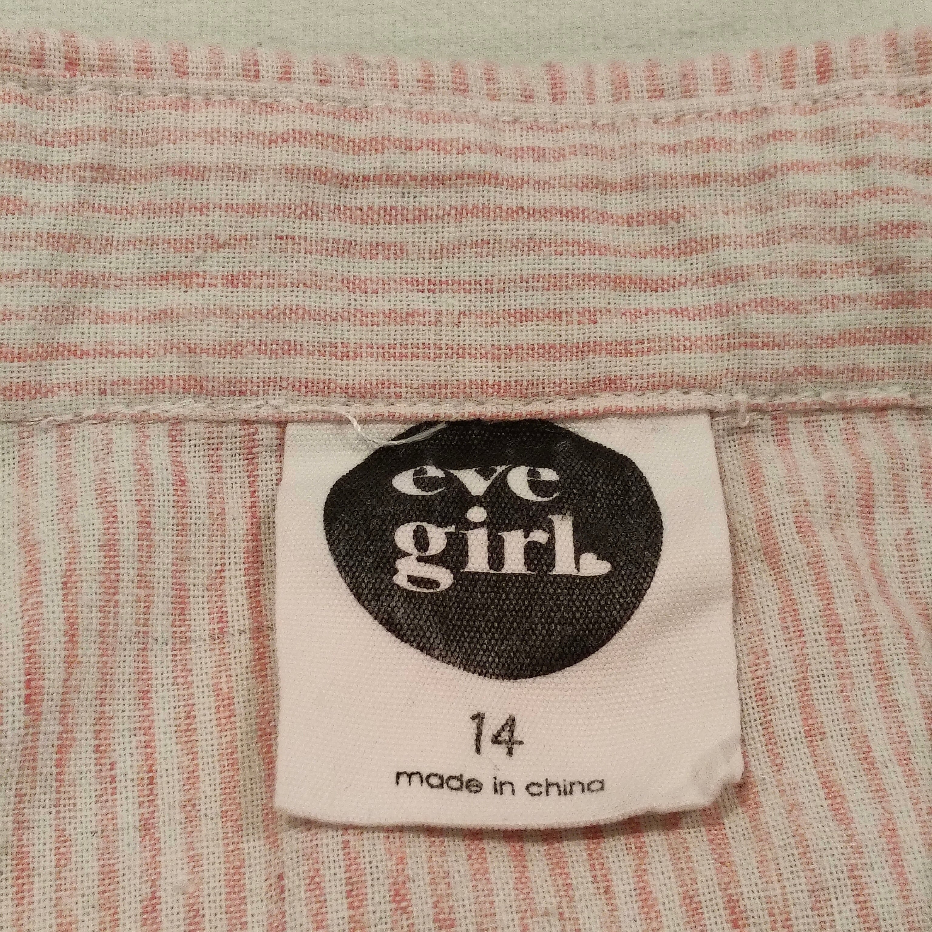 EVE GIRL top size 14yrs girls