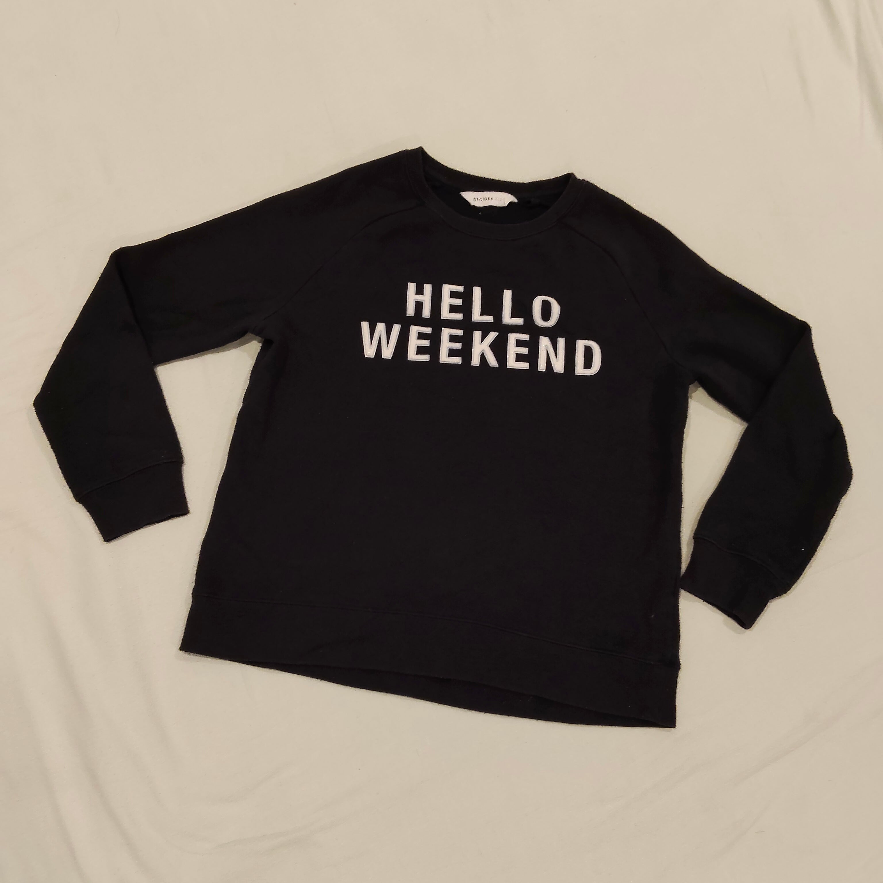 DECJUBA Kids jumper size 14yrs boys Hello Weekend