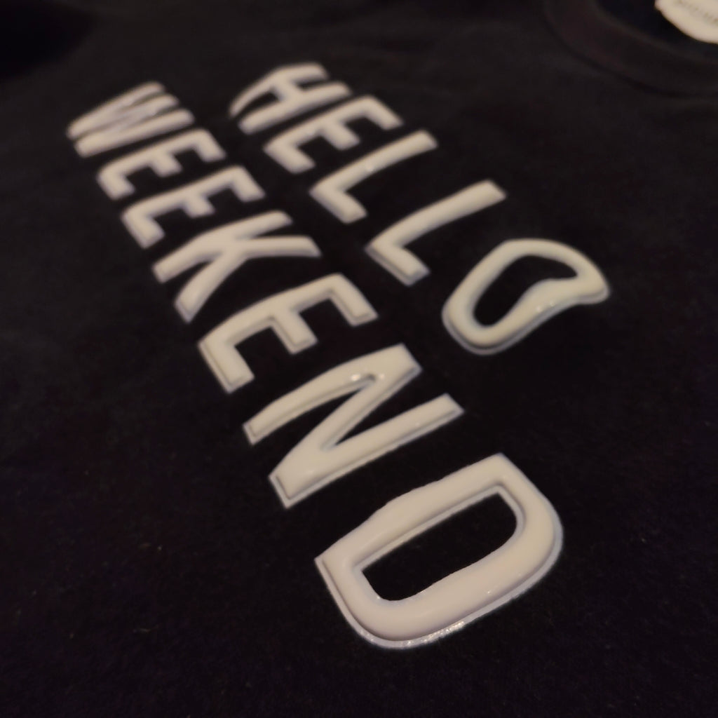 DECJUBA Kids jumper size 14yrs boys Hello Weekend