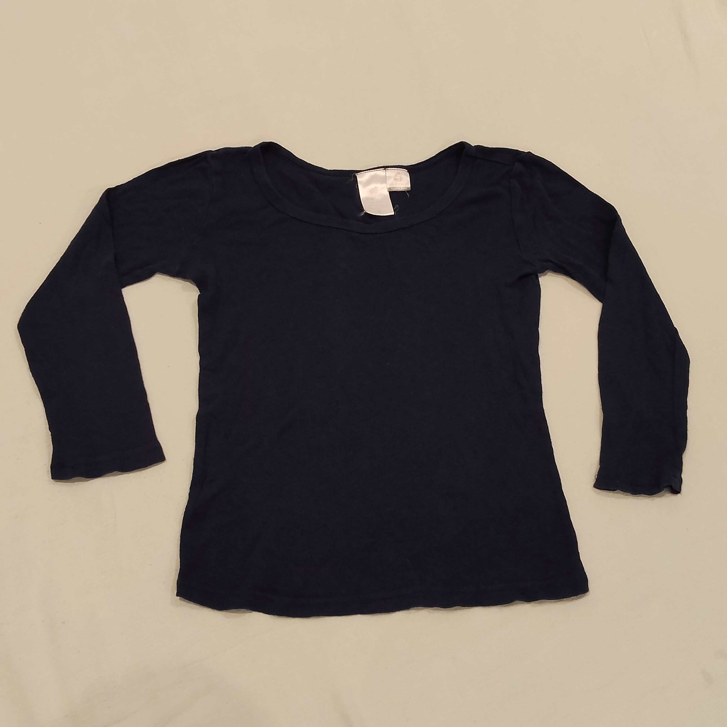 SUPERFIT Wool blend top size 8yrs boys navy long sleeve