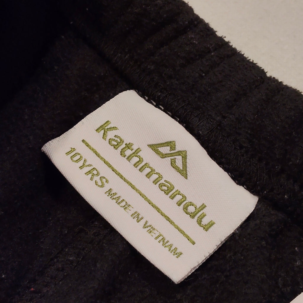 KATHMANDU fleece pants size 10yrs boys black