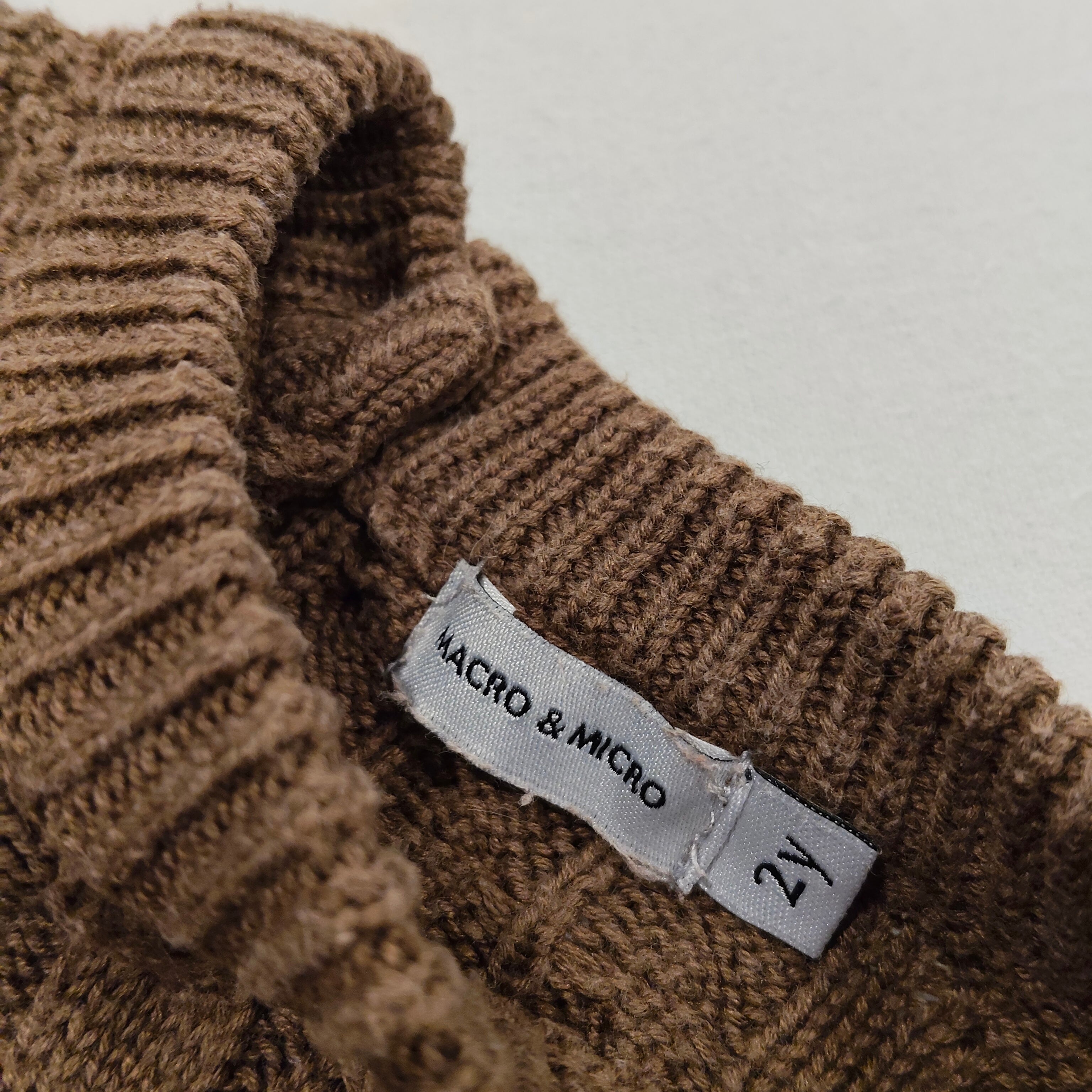 MACRO & MICRO knit jumper size 2yrs boys