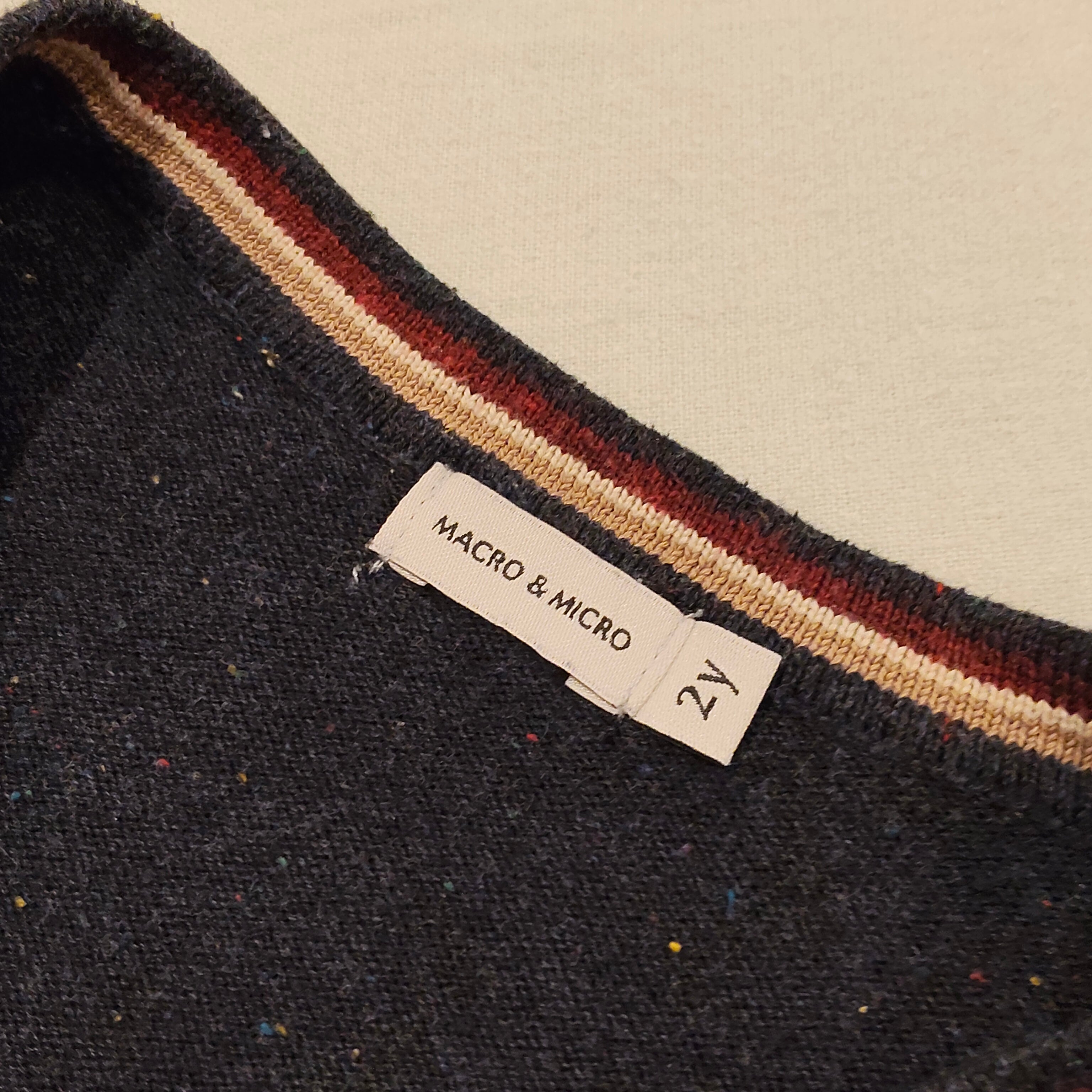 MACRO & MICRO cardigan size 2yrs boys