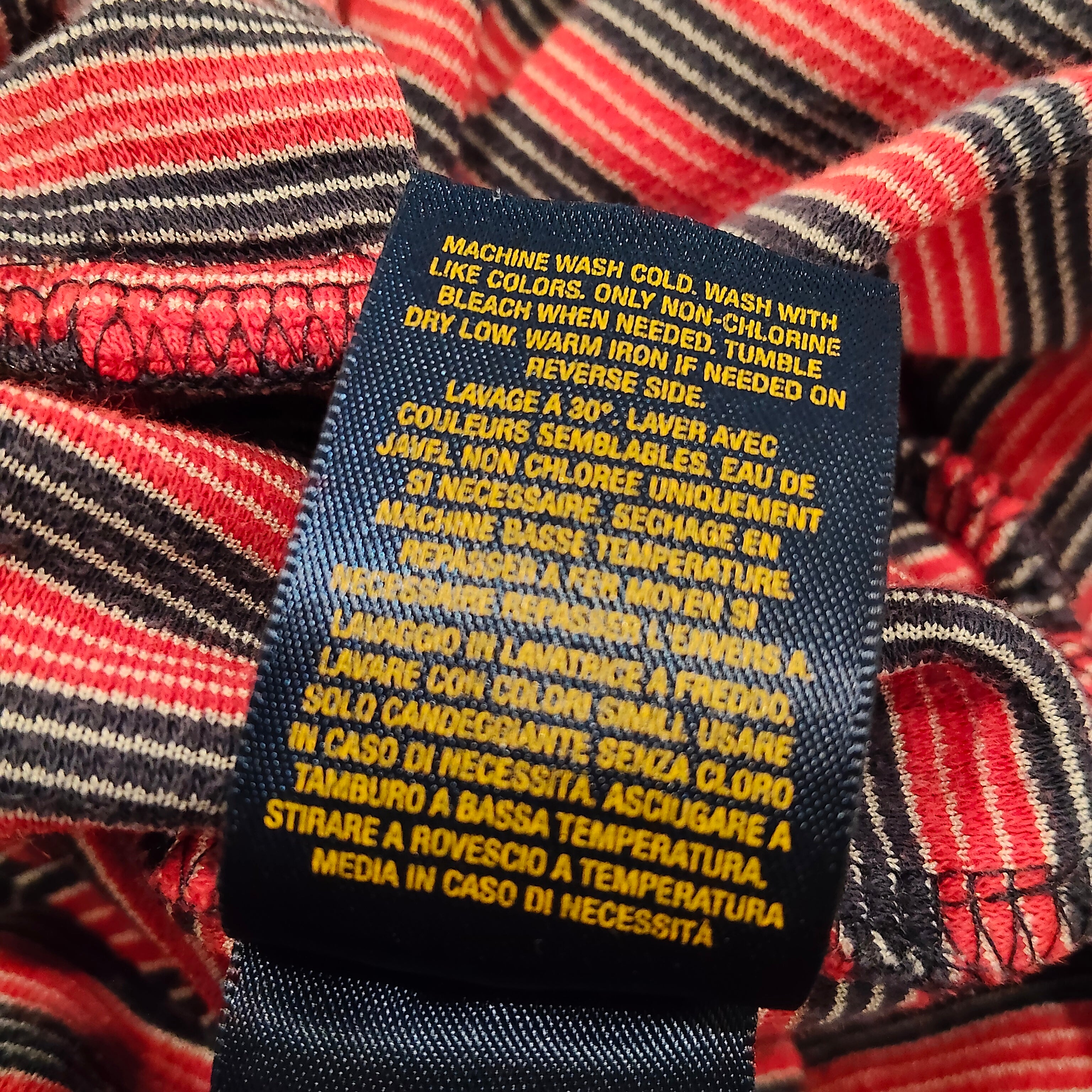 POLO Ralph Lauren dress size 4yrs girls red stripes