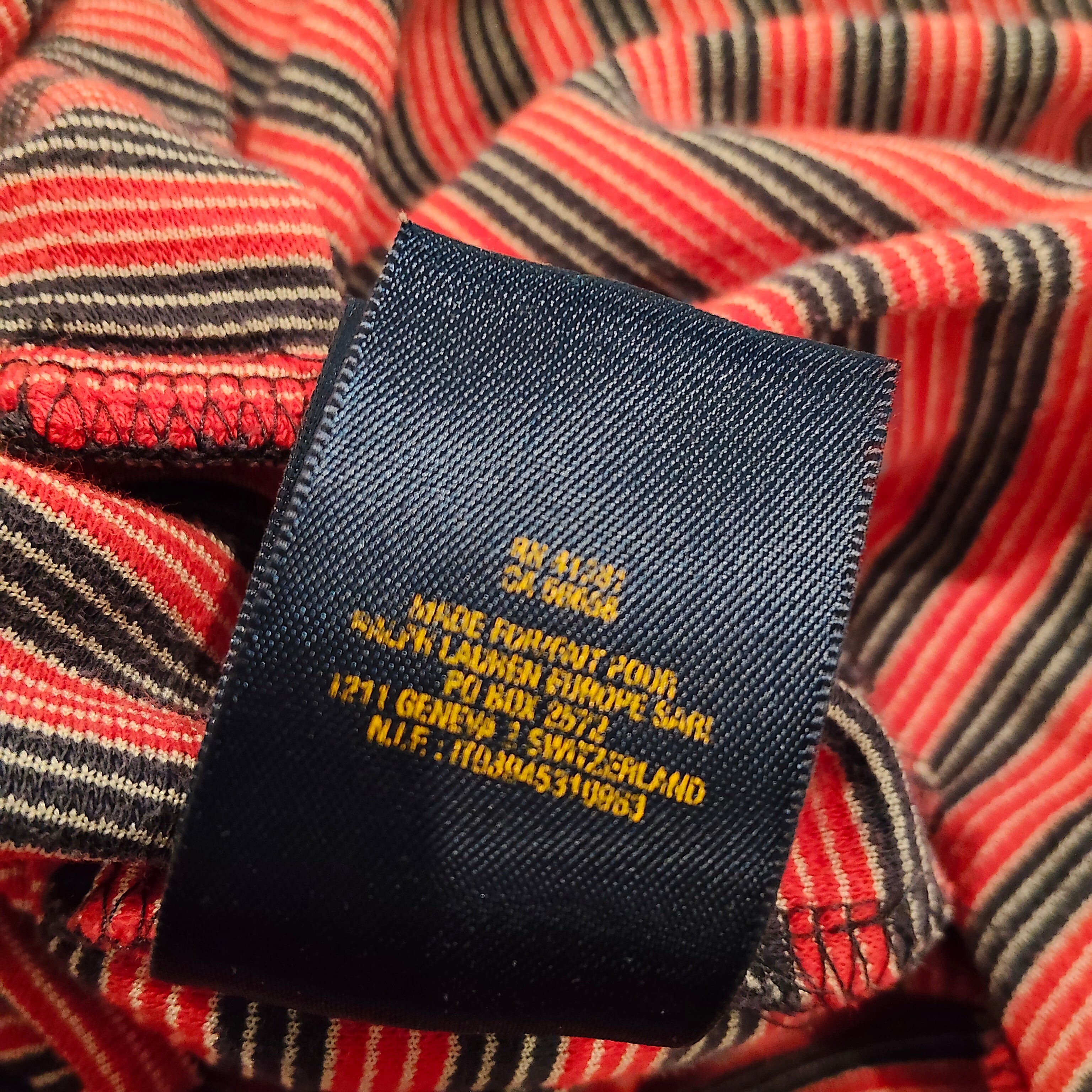 POLO Ralph Lauren dress size 4yrs girls red stripes
