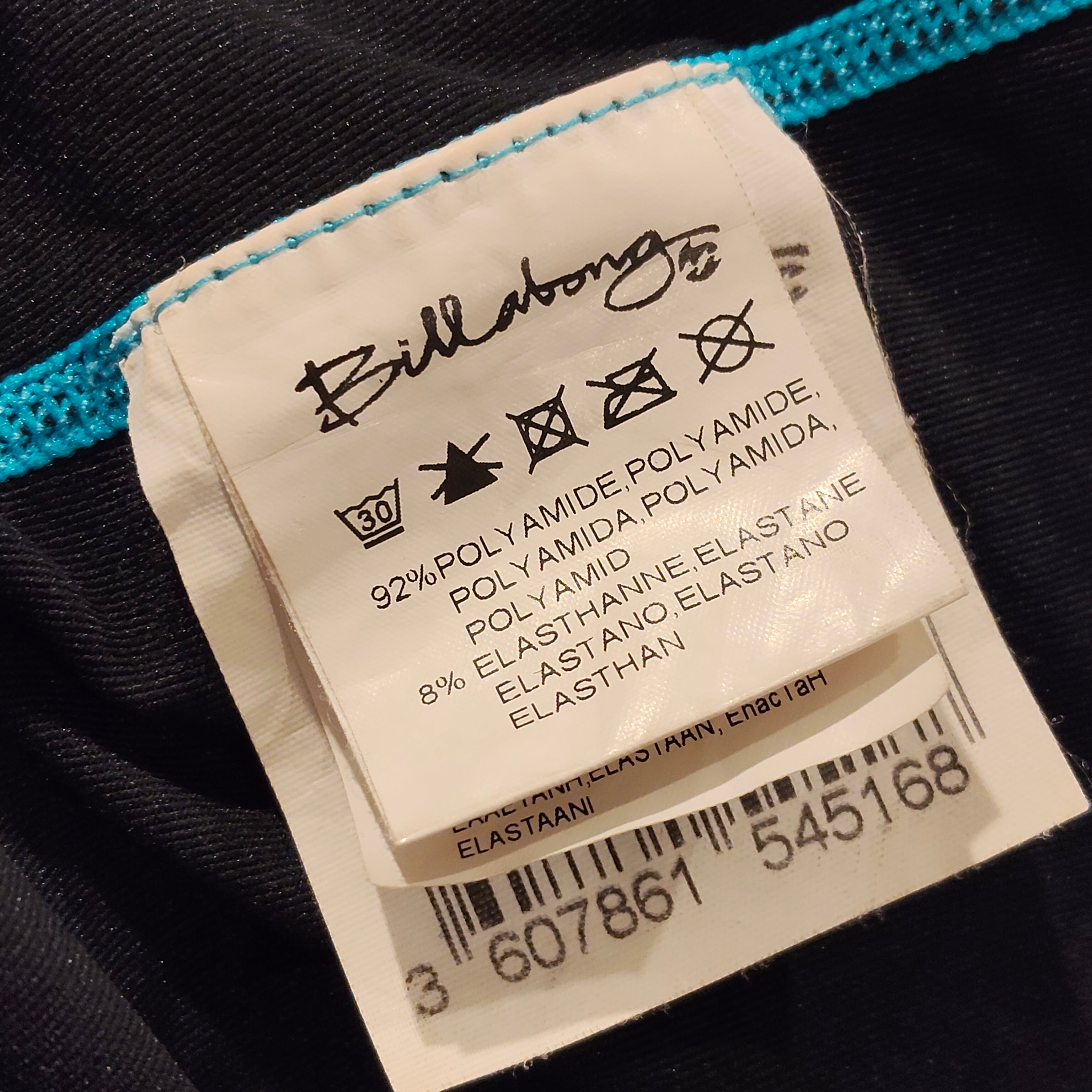 BILLABONG swim top size Medium Womens
