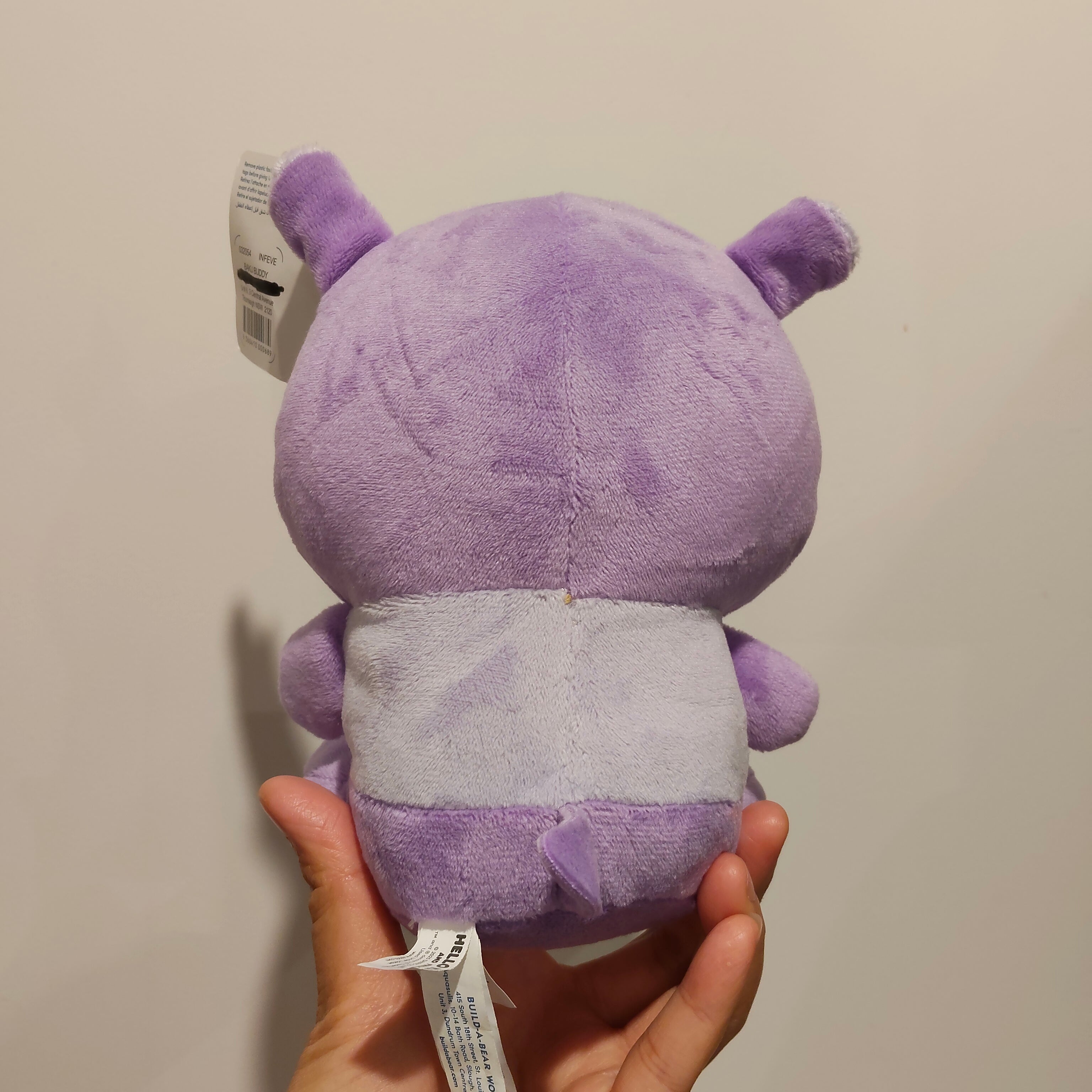 NEW Build-a-bear 20cm soft toy plush