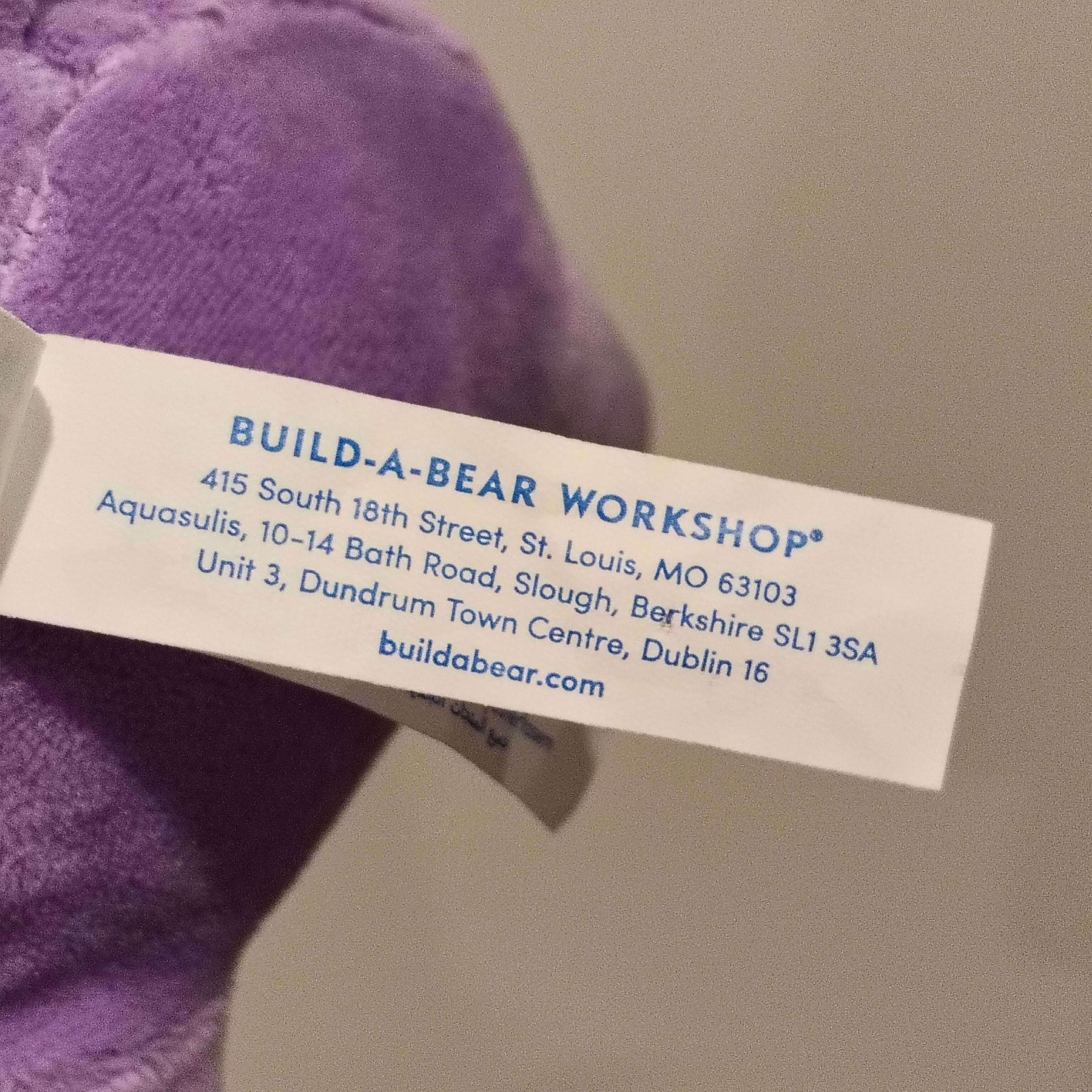 NEW Build-a-bear 20cm soft toy plush