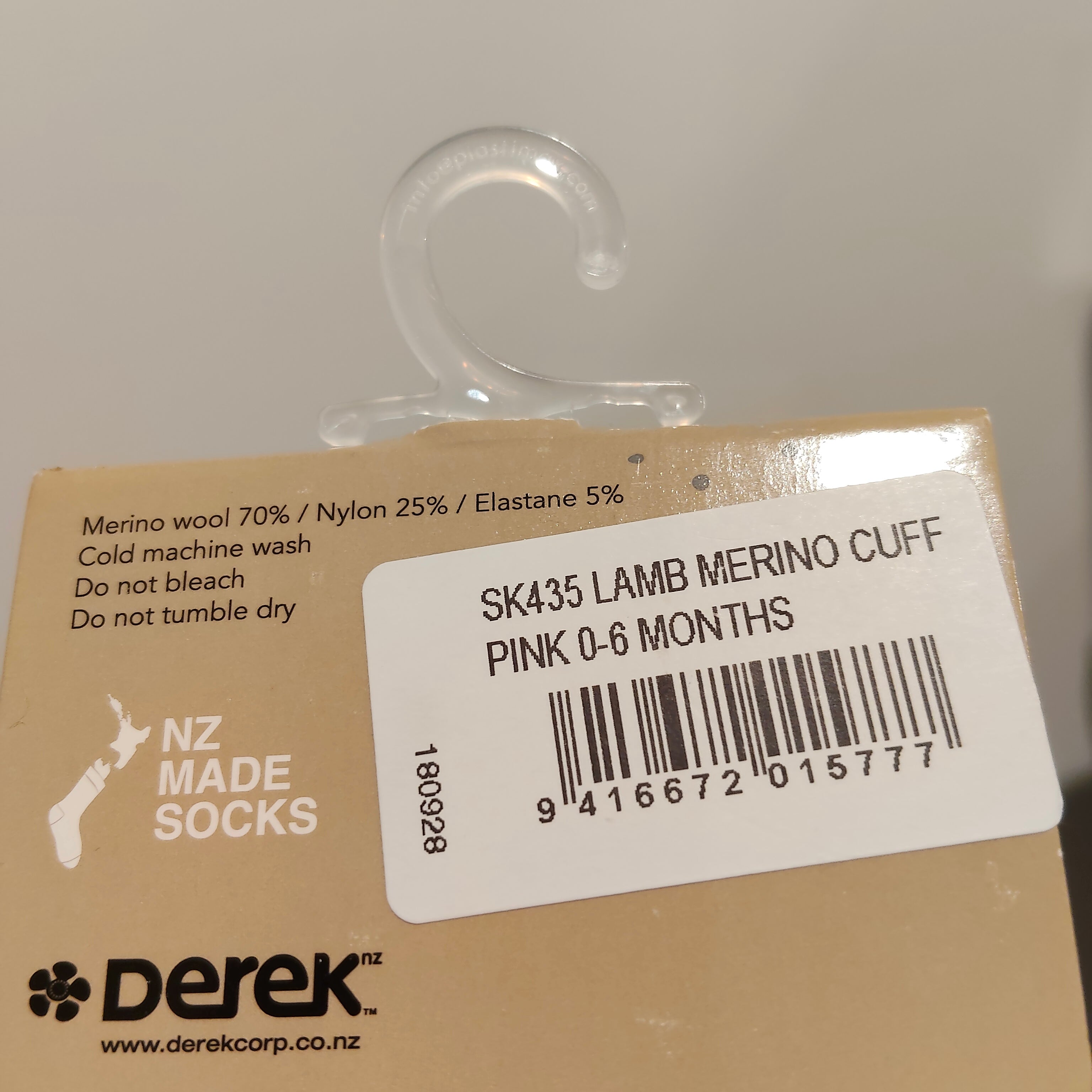 NEW My First Kiwi Merino wool socks 0-6m baby Made in NZ